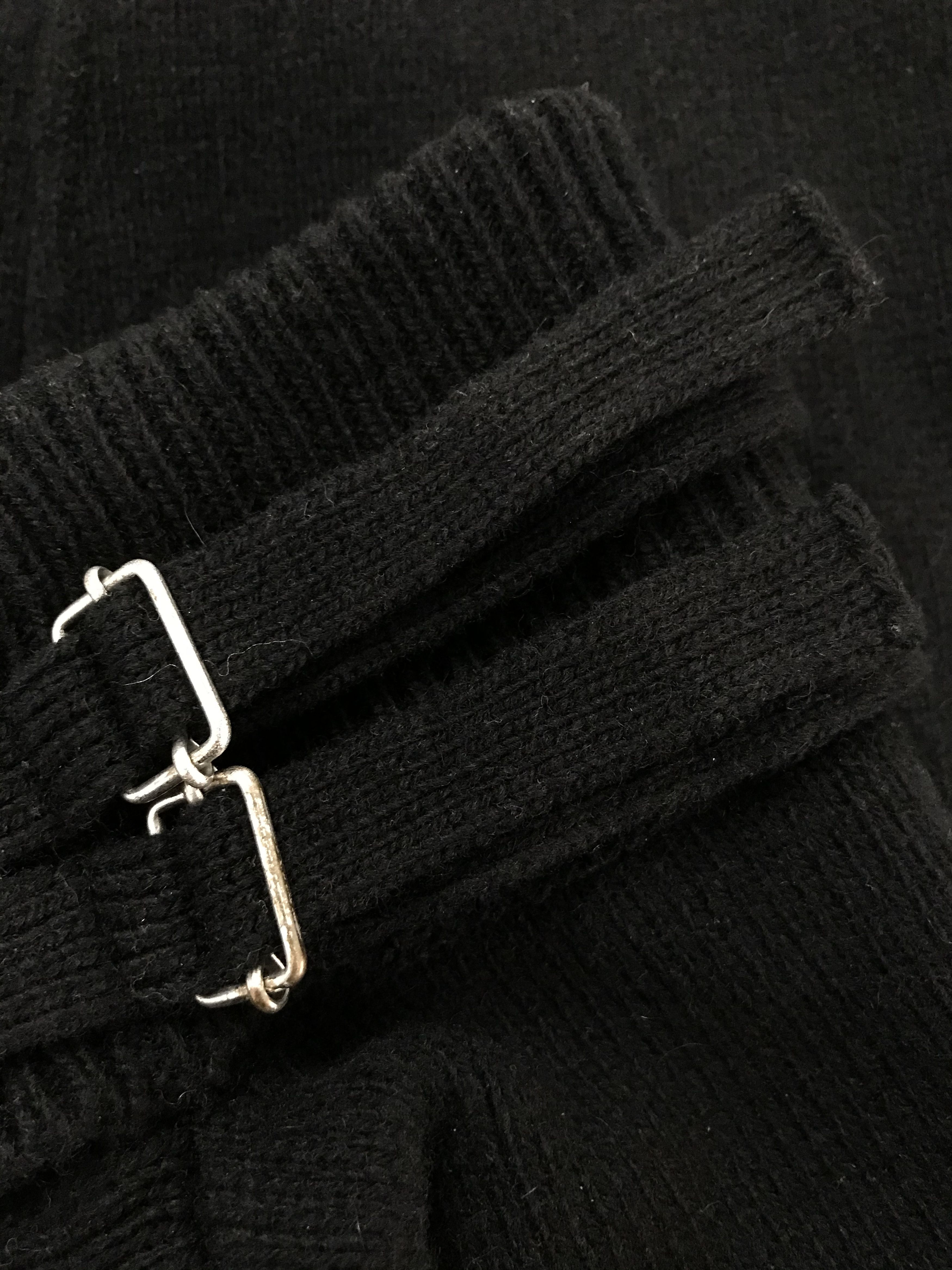 Raf Simons Double Strap Mock Turtleneck Knit Sweater / AW19 Size US S / EU 44-46 / 1 - 12 Thumbnail