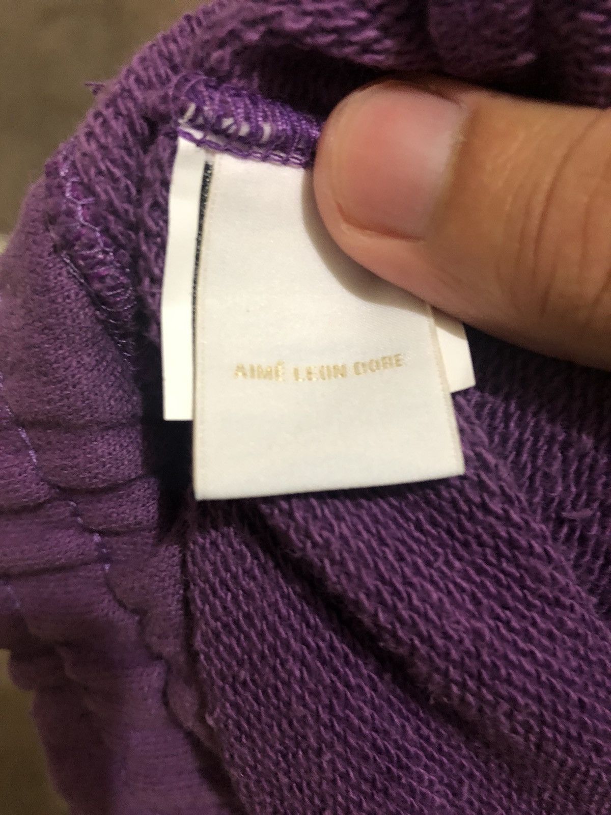 Aime Leon Dore Aime Leon Dore Purple Sweatpants New XL Size US 39 - 8 Thumbnail
