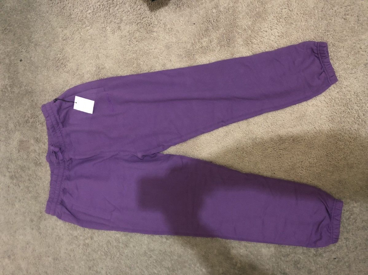 Aime Leon Dore Aime Leon Dore Purple Sweatpants New XL Size US 39 - 2 Thumbnail