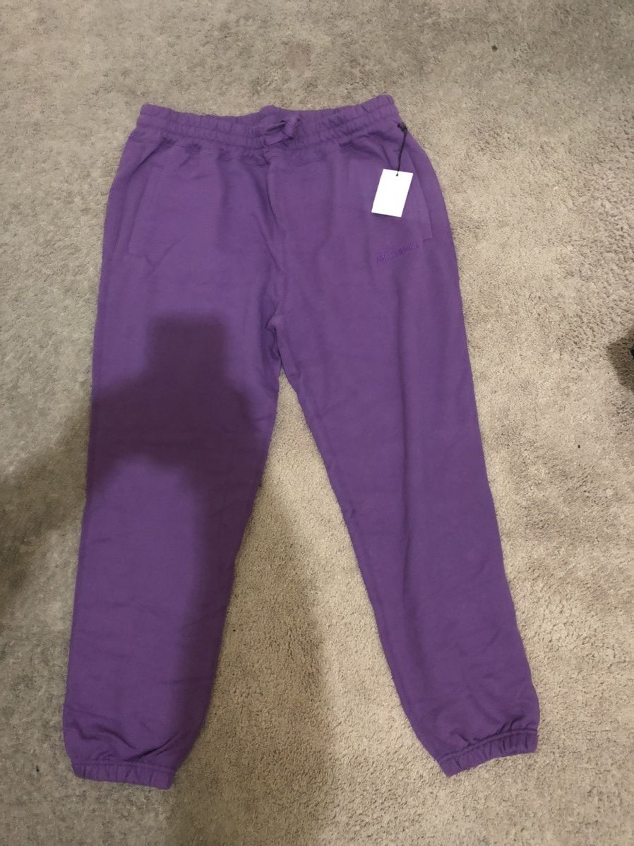 Aime Leon Dore Purple French Terry Sweatpants New XXL
