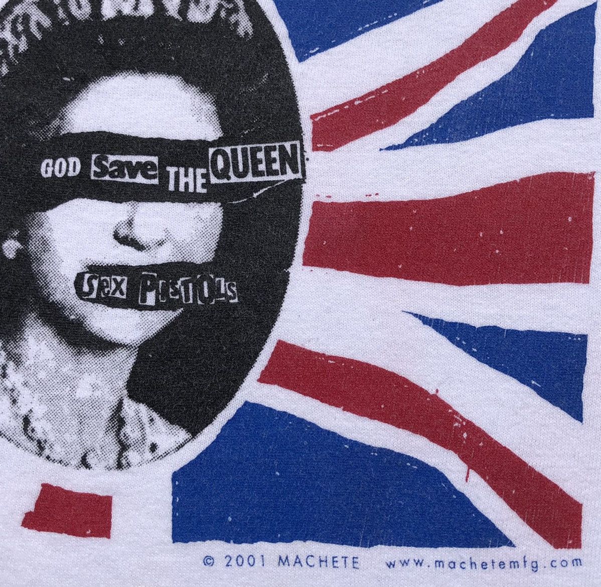 Band Tees 🔥Vintage 2001 SexPistols God Save The Queen T-shirt Size US S / EU 44-46 / 1 - 5 Thumbnail
