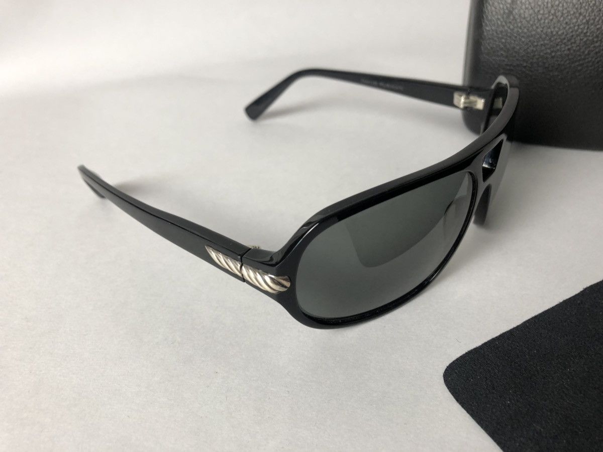 David Yurman David Yurman black Sunglasses with 100% sterling sil detail Size ONE SIZE - 3 Thumbnail