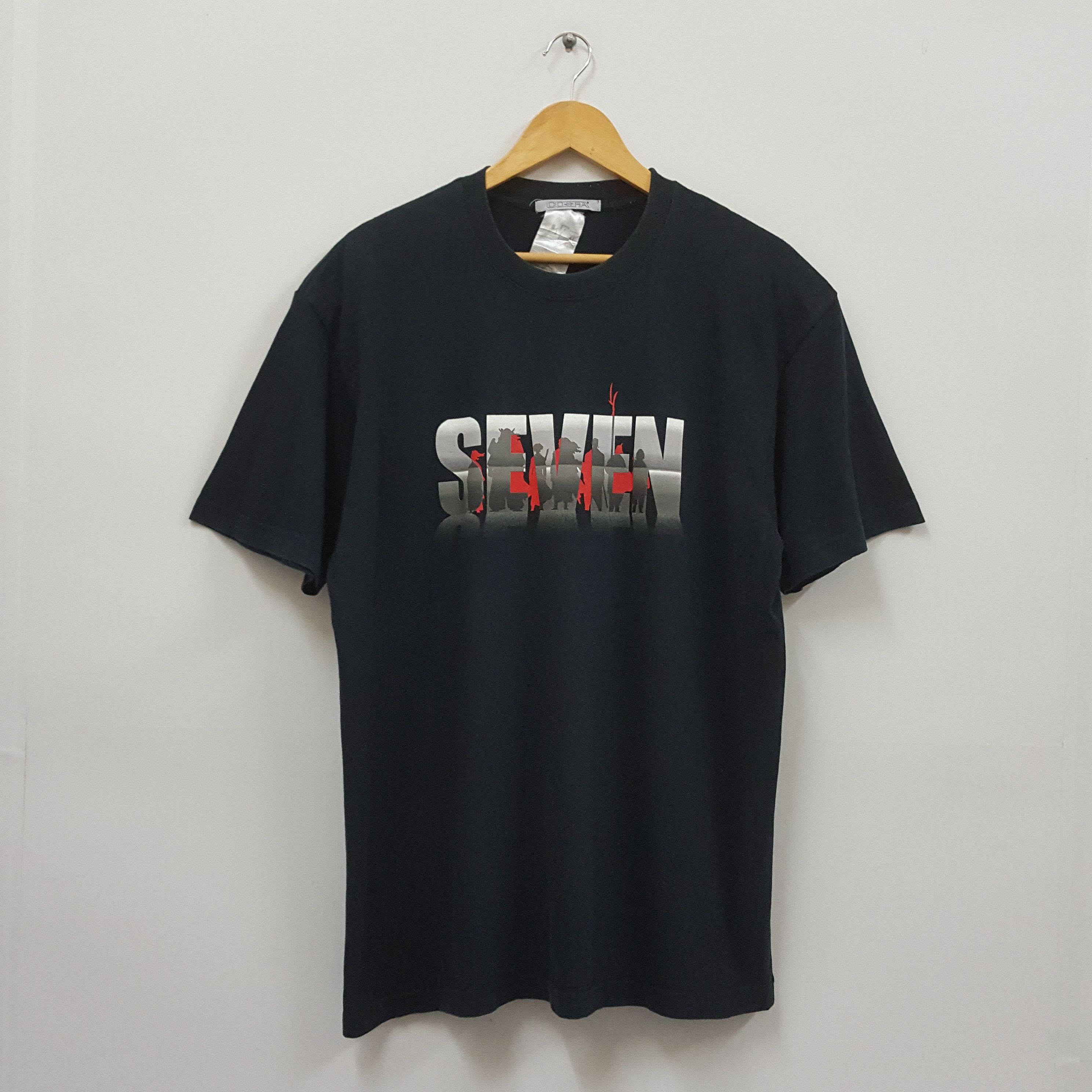 Cartoon Network × Vintage Vintage Samurai Seven Japanese anime series black t-shirt Size US XL / EU 56 / 4 - 1 Thumbnail