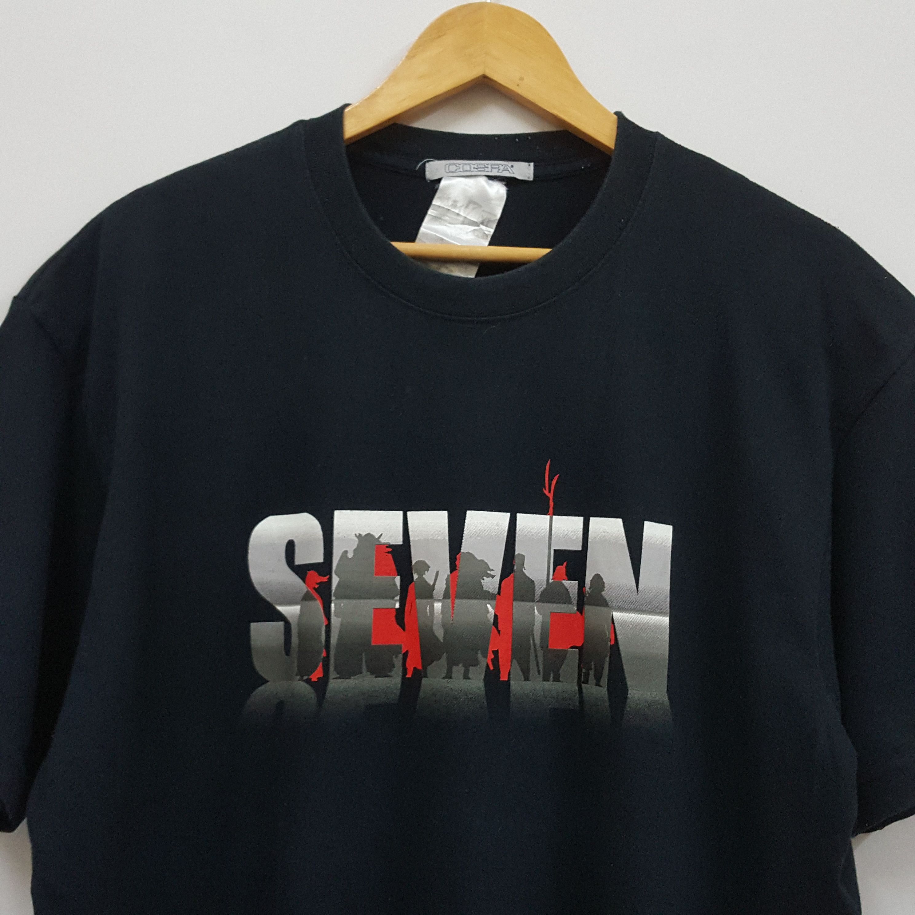 Cartoon Network × Vintage Vintage Samurai Seven Japanese anime series black t-shirt Size US XL / EU 56 / 4 - 3 Thumbnail