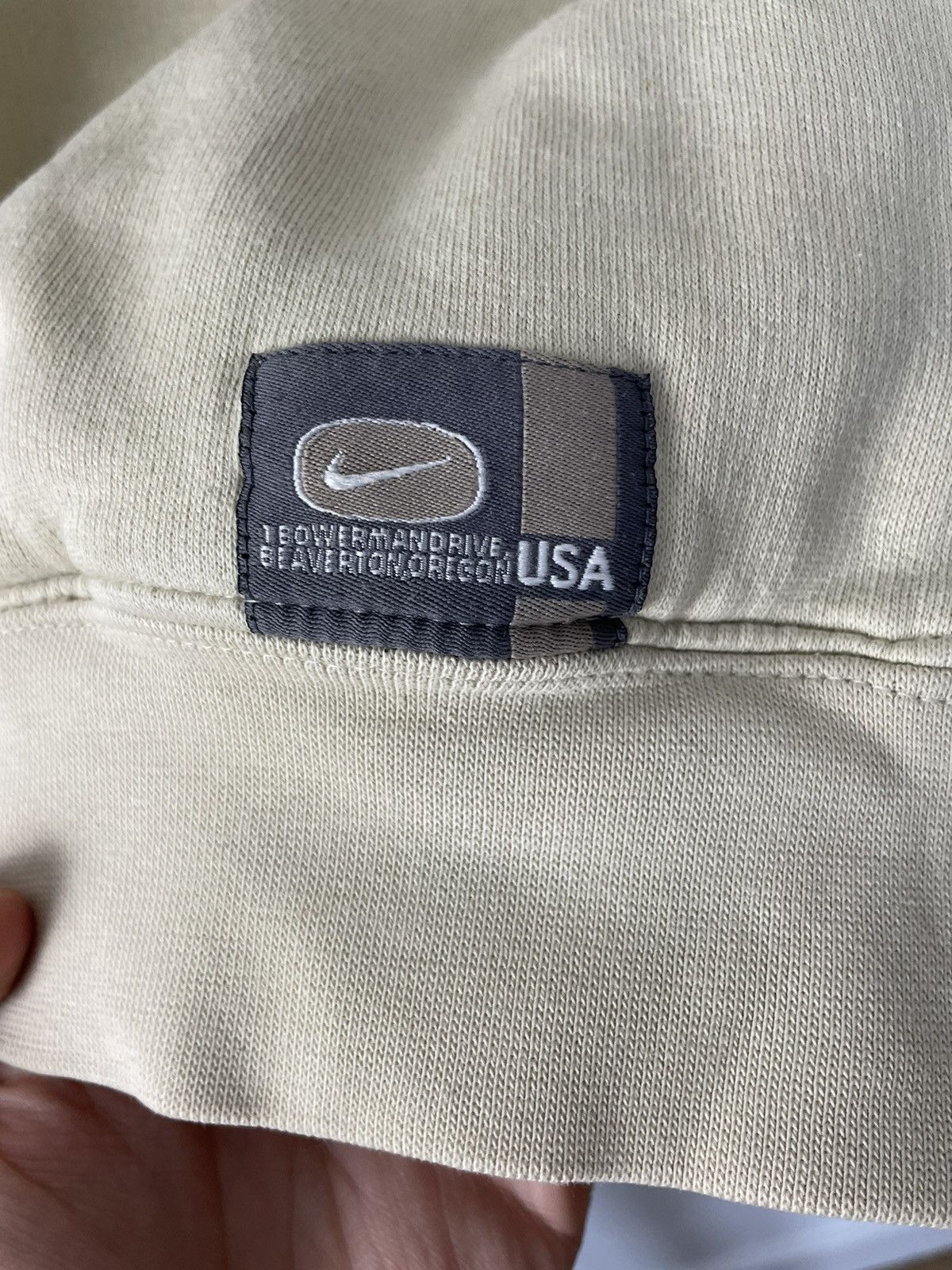 Nike Nike Vintage Mini Swoosh Beige Travis Scott Cw Y2k 00s Hype Size US XL / EU 56 / 4 - 9 Thumbnail