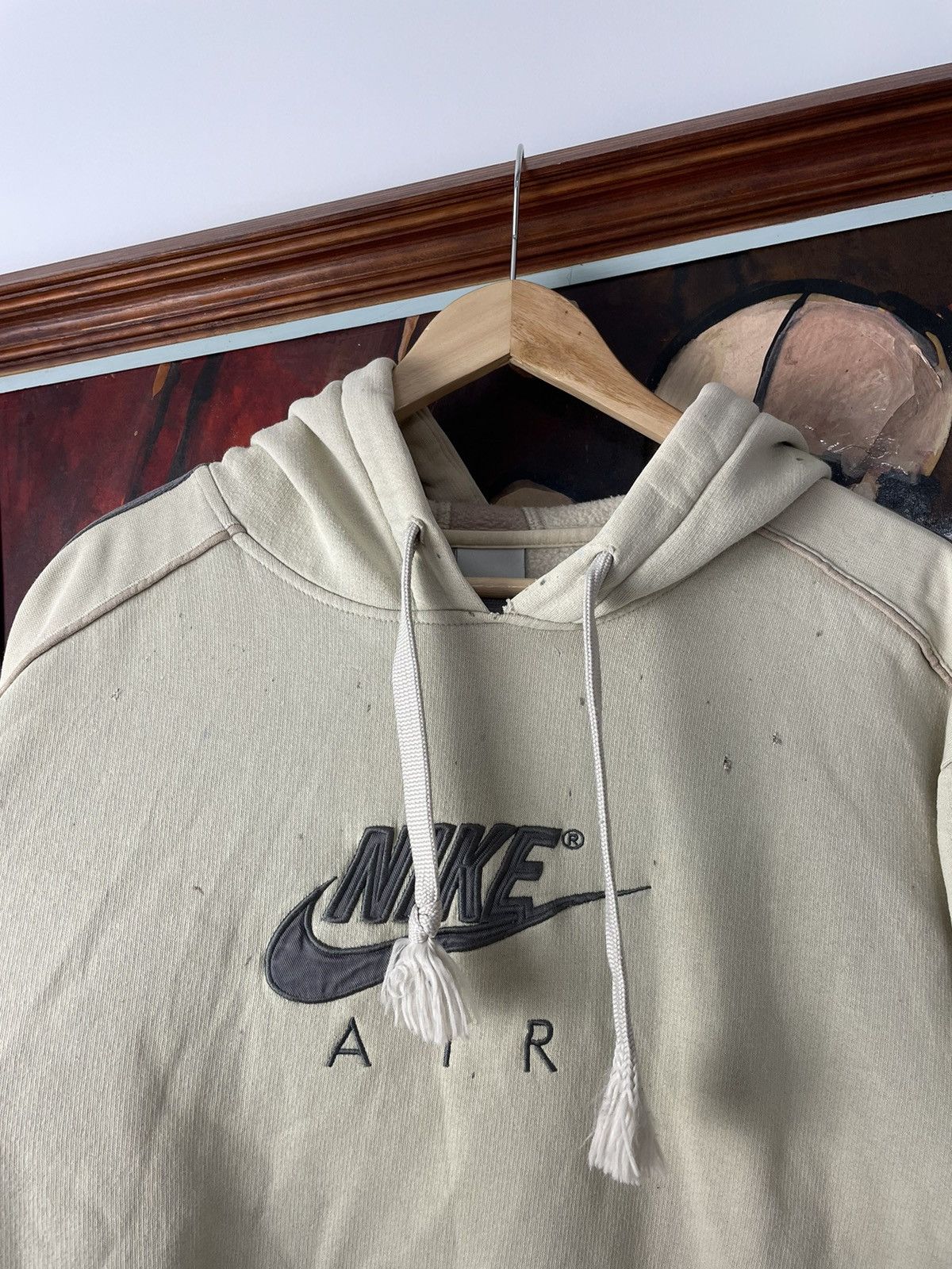 Nike Nike Vintage Mini Swoosh Beige Travis Scott Cw Y2k 00s Hype Size US XL / EU 56 / 4 - 3 Thumbnail