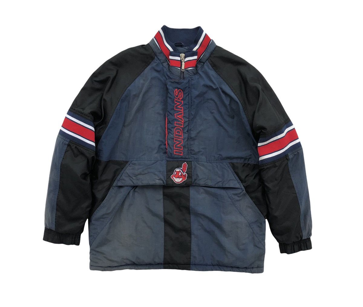 MLB Vtg 90’s MLB Cleveland Indians Like Puffer Season Jacket Size US M / EU 48-50 / 2 - 14 Thumbnail