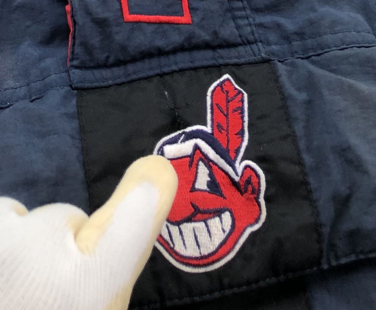 MLB Vtg 90’s MLB Cleveland Indians Like Puffer Season Jacket Size US M / EU 48-50 / 2 - 16 Thumbnail