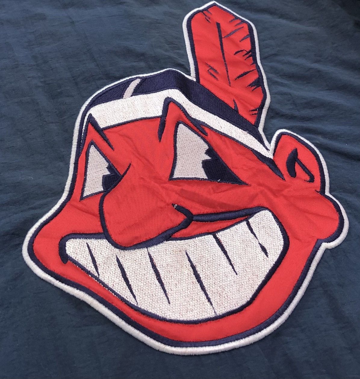 MLB Vtg 90’s MLB Cleveland Indians Like Puffer Season Jacket Size US M / EU 48-50 / 2 - 9 Thumbnail