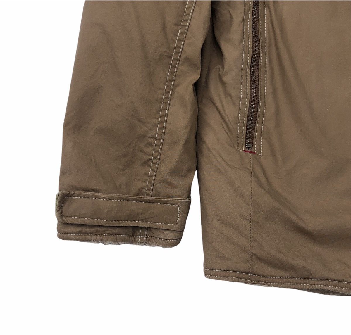 Japanese Brand BALL Brands Riders Motorcycle Sherpa Wax Jacket Size US L / EU 52-54 / 3 - 5 Thumbnail