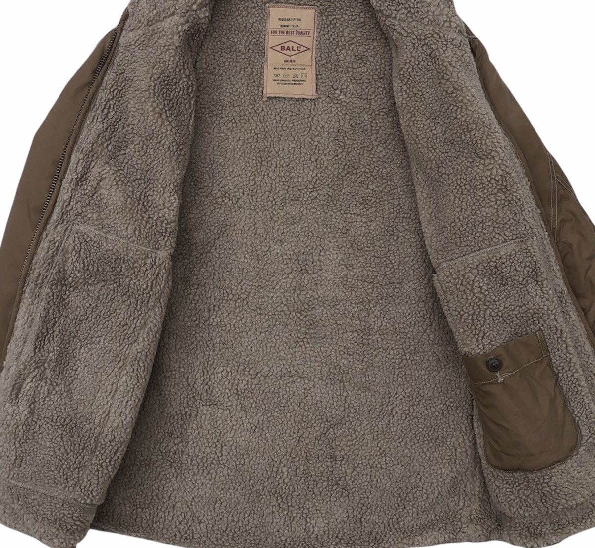 Japanese Brand BALL Brands Riders Motorcycle Sherpa Wax Jacket Size US L / EU 52-54 / 3 - 8 Thumbnail