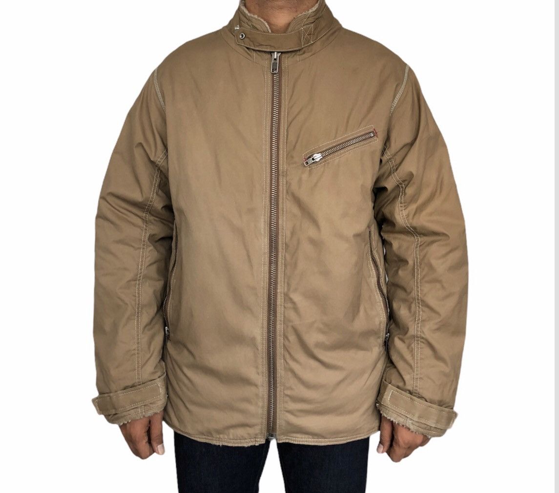 Japanese Brand BALL Brands Riders Motorcycle Sherpa Wax Jacket Size US L / EU 52-54 / 3 - 13 Thumbnail