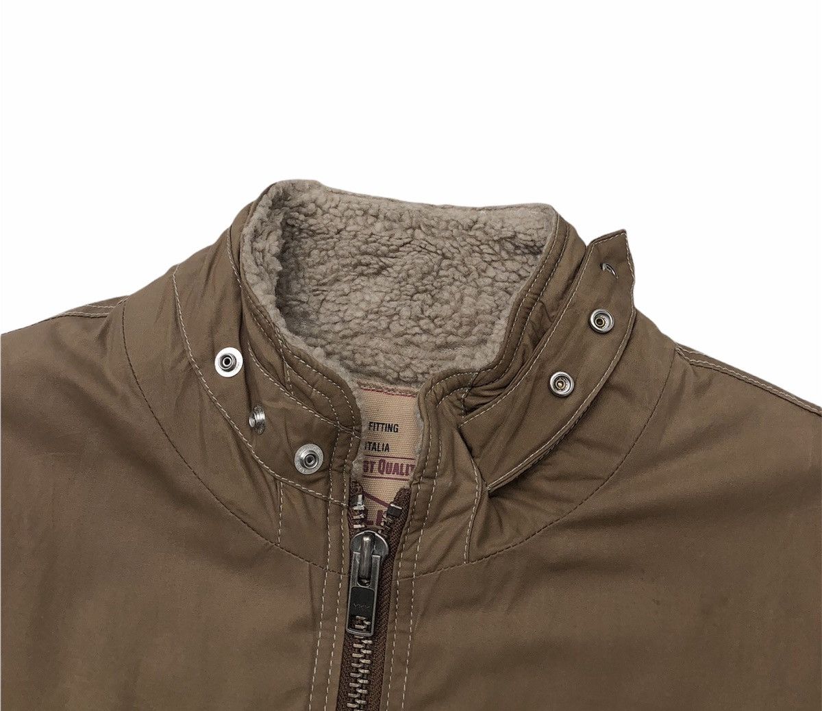 Japanese Brand BALL Brands Riders Motorcycle Sherpa Wax Jacket Size US L / EU 52-54 / 3 - 4 Thumbnail