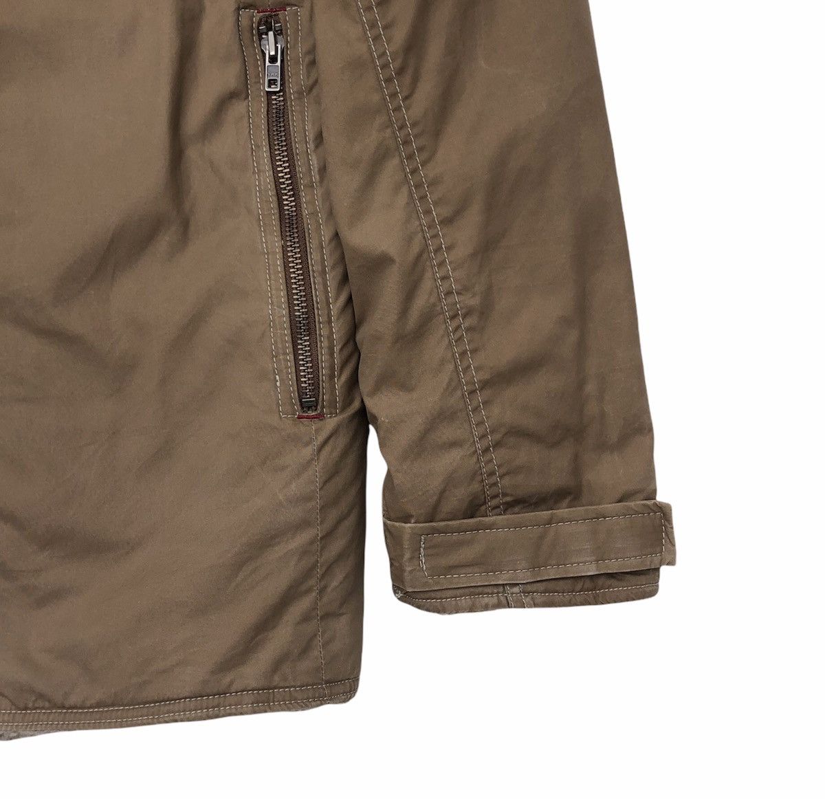 Japanese Brand BALL Brands Riders Motorcycle Sherpa Wax Jacket Size US L / EU 52-54 / 3 - 6 Thumbnail