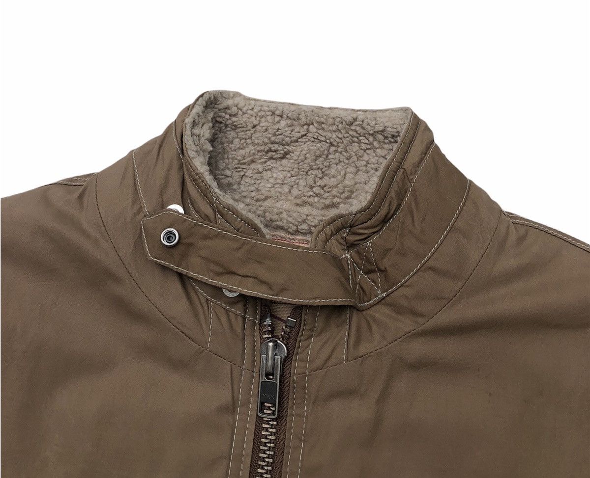 Japanese Brand BALL Brands Riders Motorcycle Sherpa Wax Jacket Size US L / EU 52-54 / 3 - 3 Thumbnail
