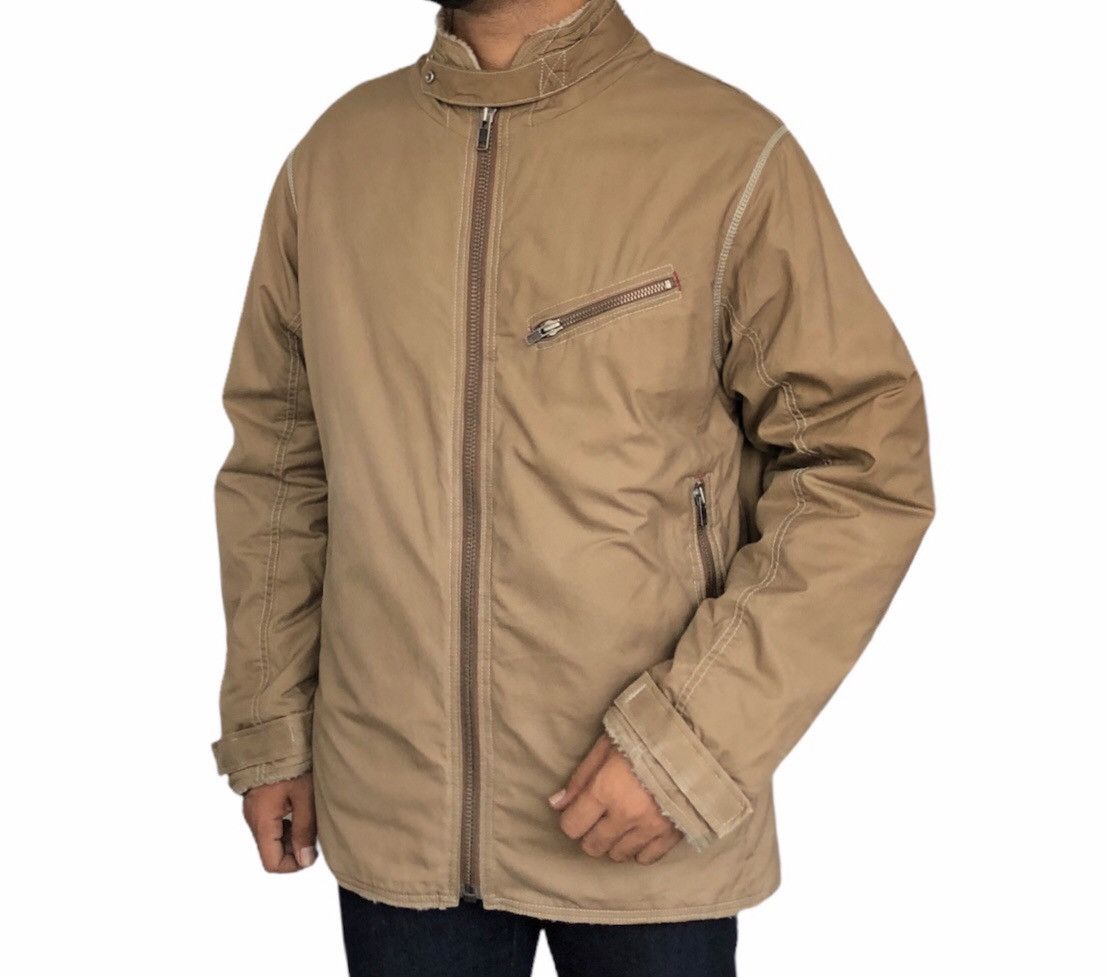 Japanese Brand BALL Brands Riders Motorcycle Sherpa Wax Jacket Size US L / EU 52-54 / 3 - 14 Thumbnail