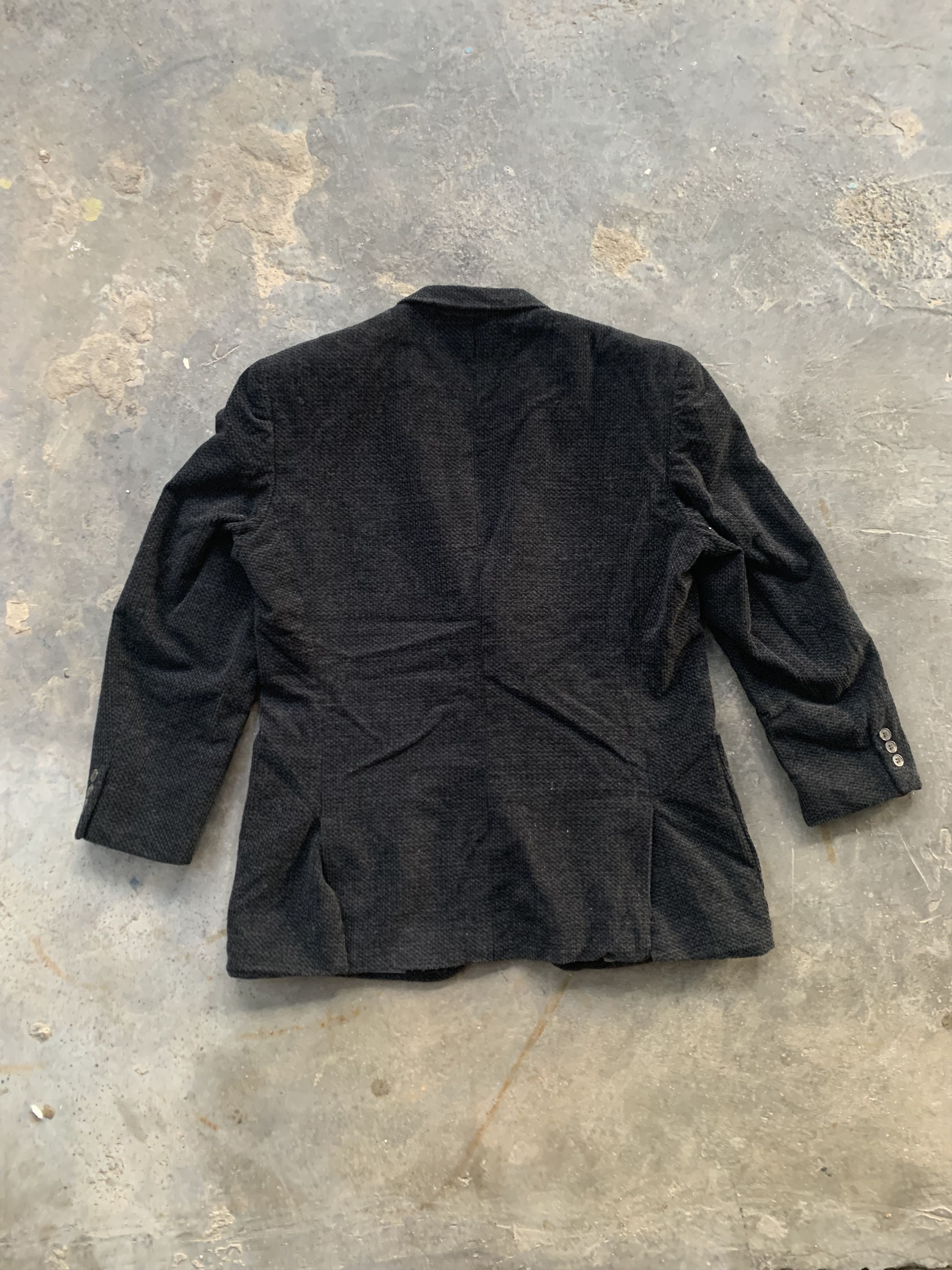 Designer × Vintage Vintage J.C.Jezequel Wool Blazer Size 44S - 3 Thumbnail