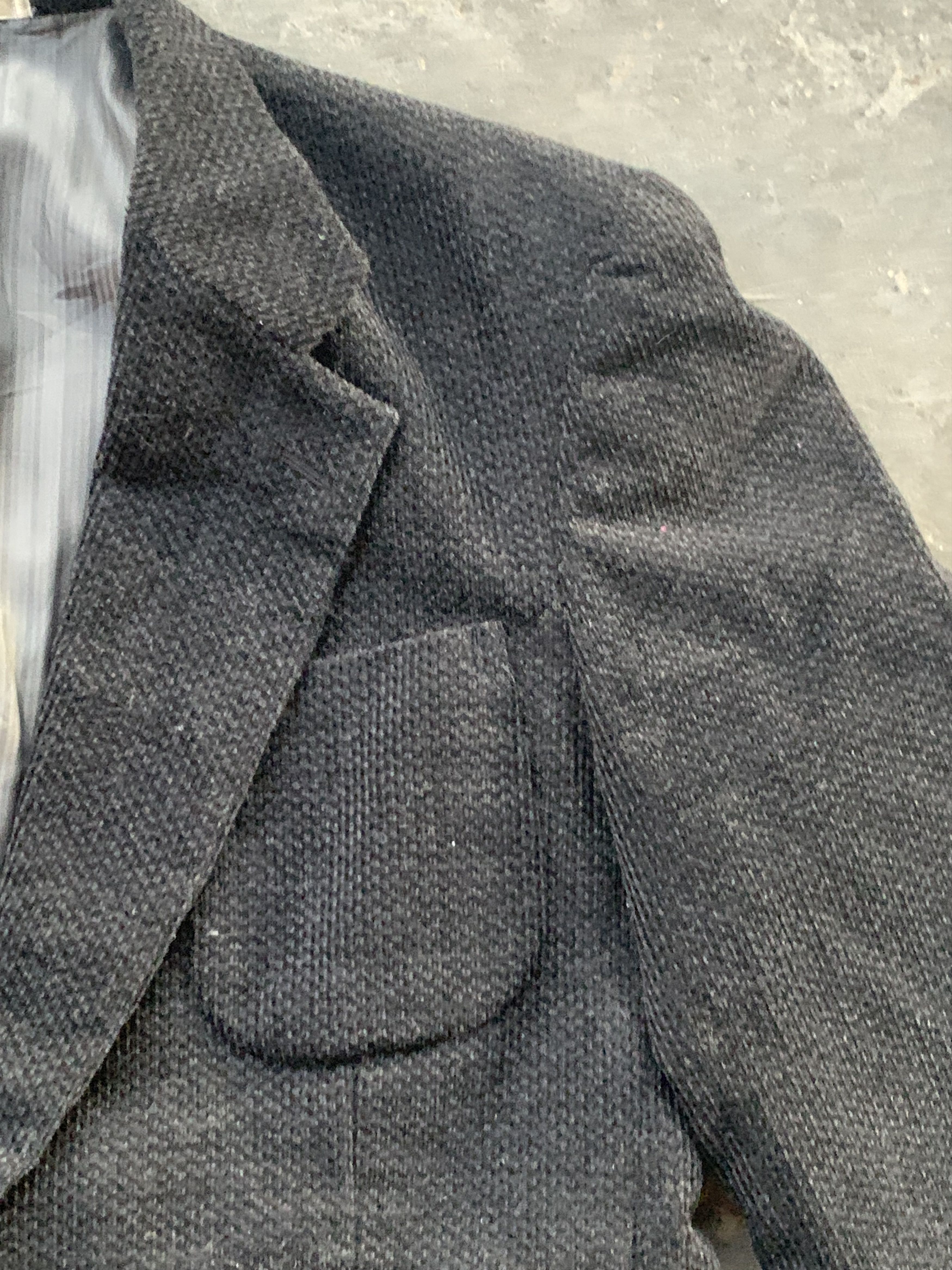 Designer × Vintage Vintage J.C.Jezequel Wool Blazer Size 44S - 5 Thumbnail