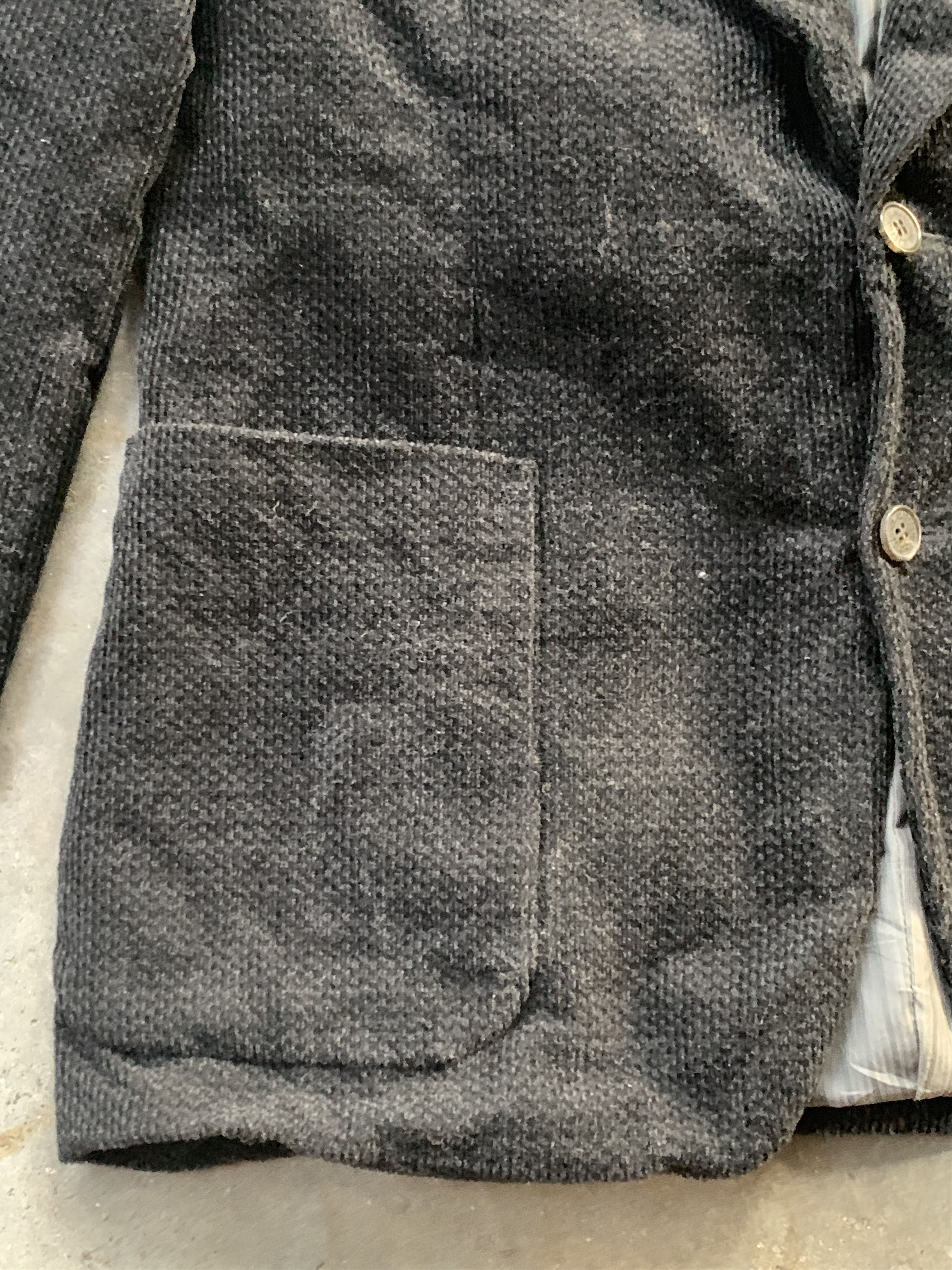 Designer × Vintage Vintage J.C.Jezequel Wool Blazer Size 44S - 4 Thumbnail