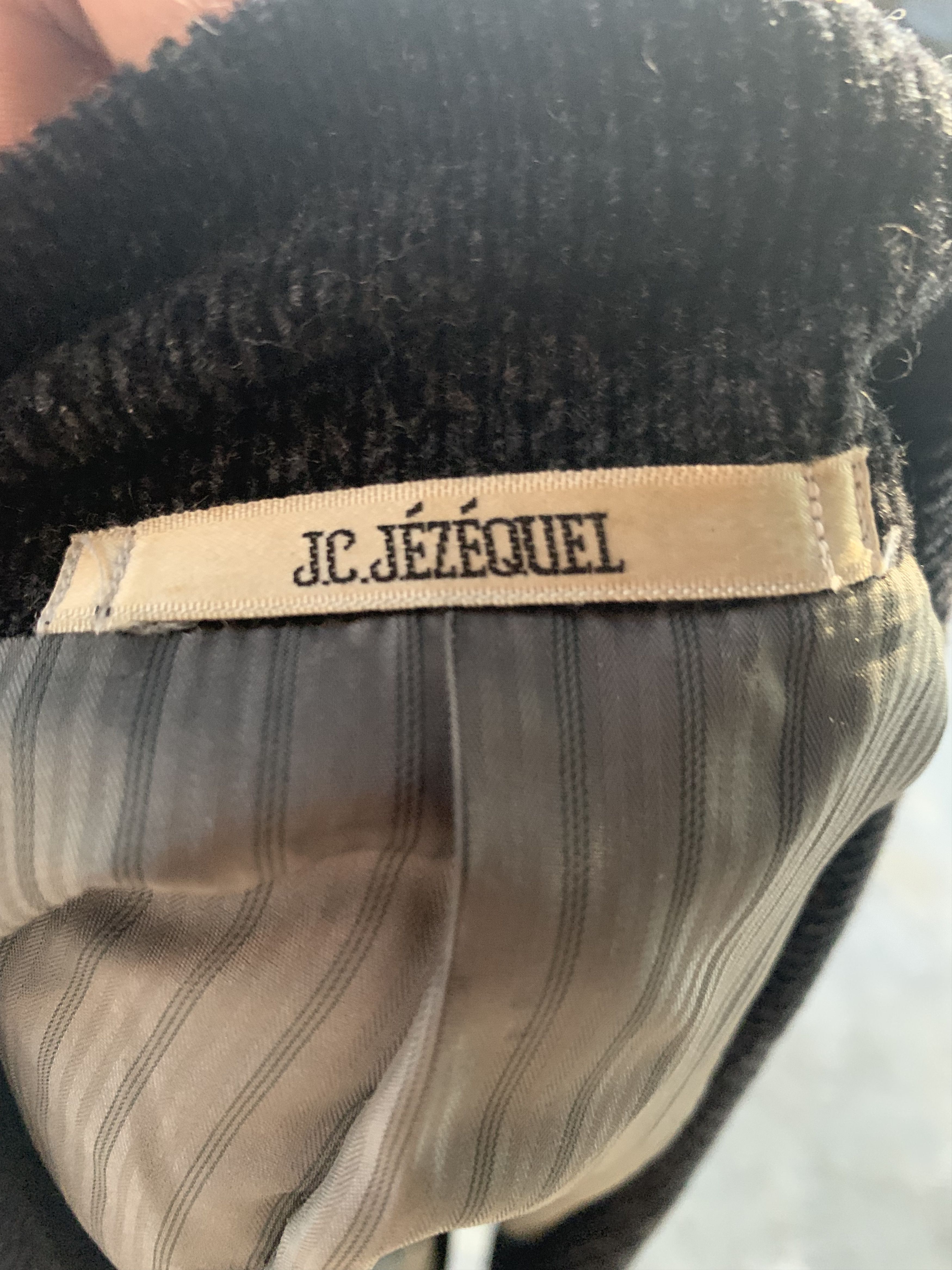 Designer × Vintage Vintage J.C.Jezequel Wool Blazer Size 44S - 7 Thumbnail