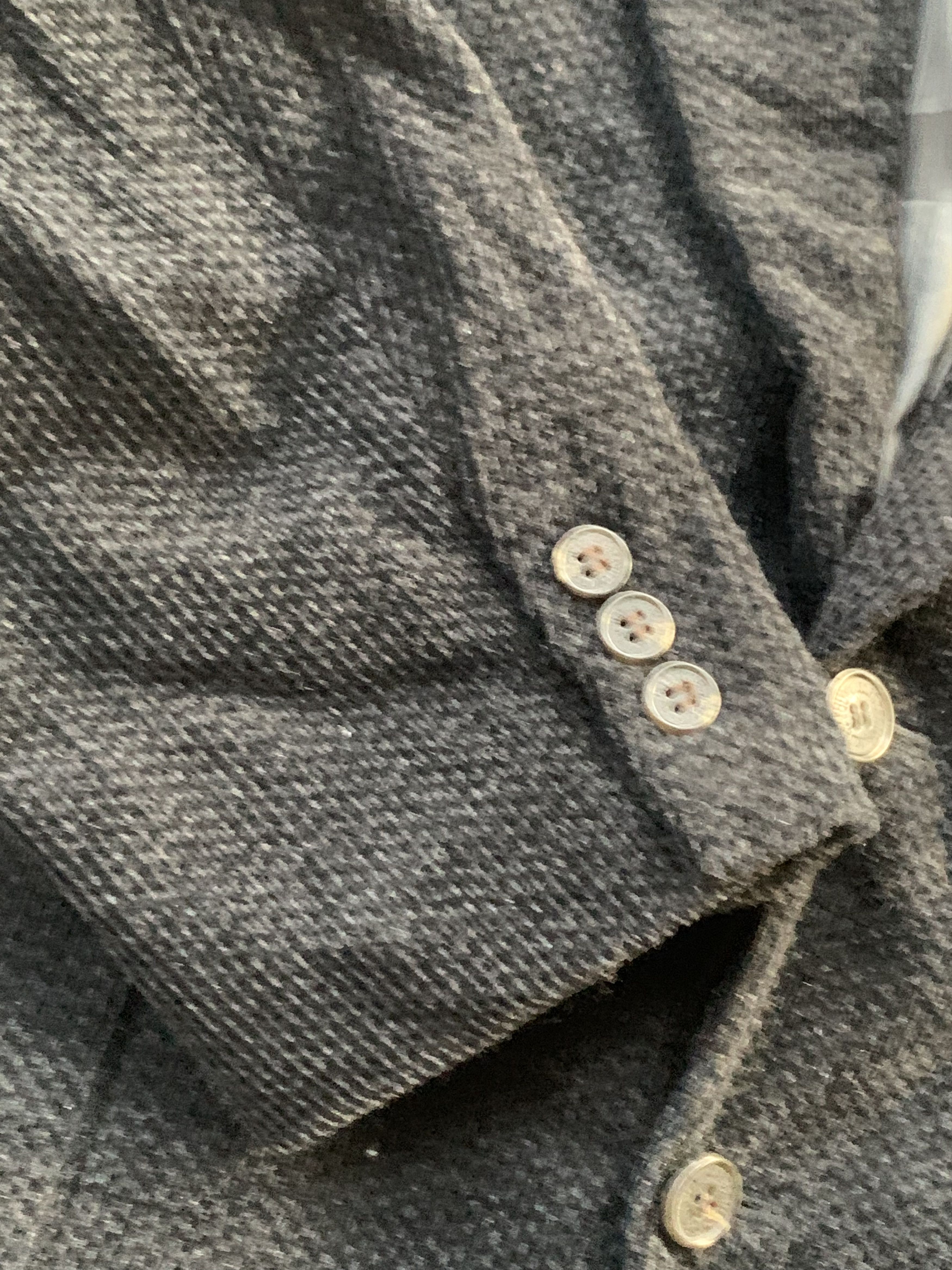 Designer × Vintage Vintage J.C.Jezequel Wool Blazer Size 44S - 6 Thumbnail