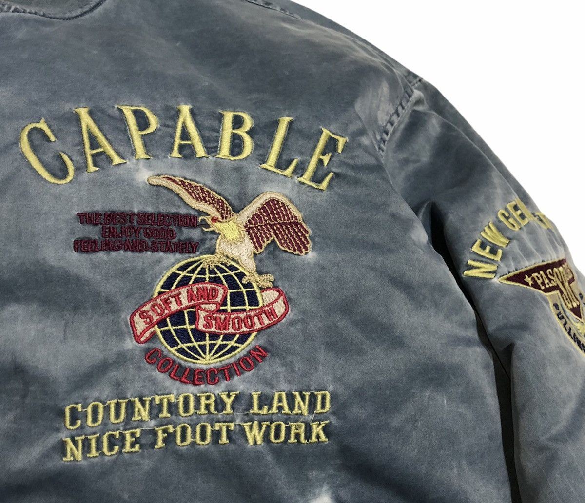 Vintage 🔥Vintage Jacket Air Force Intermediate Ma-1 Bomber Jacket Size US L / EU 52-54 / 3 - 5 Thumbnail