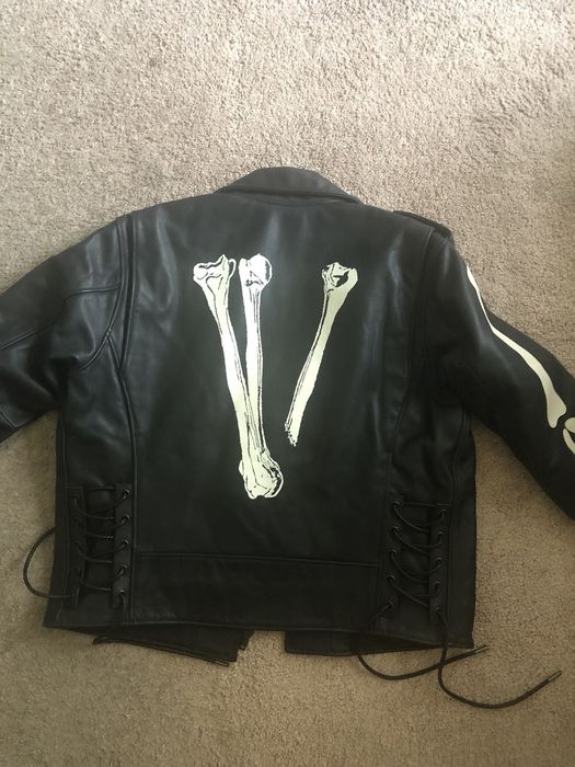 Vlone skeleton cheap jacket