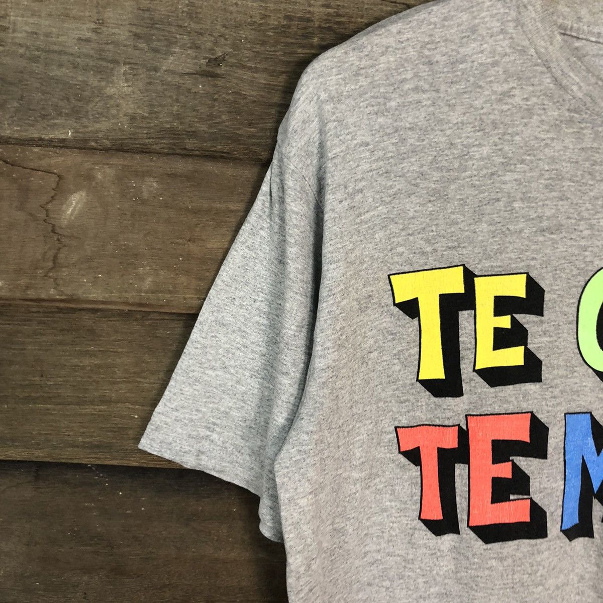 Supreme DL Supreme supremo Te Cojo Te Mojo Grey Tshirt #3297 Size US L / EU 52-54 / 3 - 5 Thumbnail
