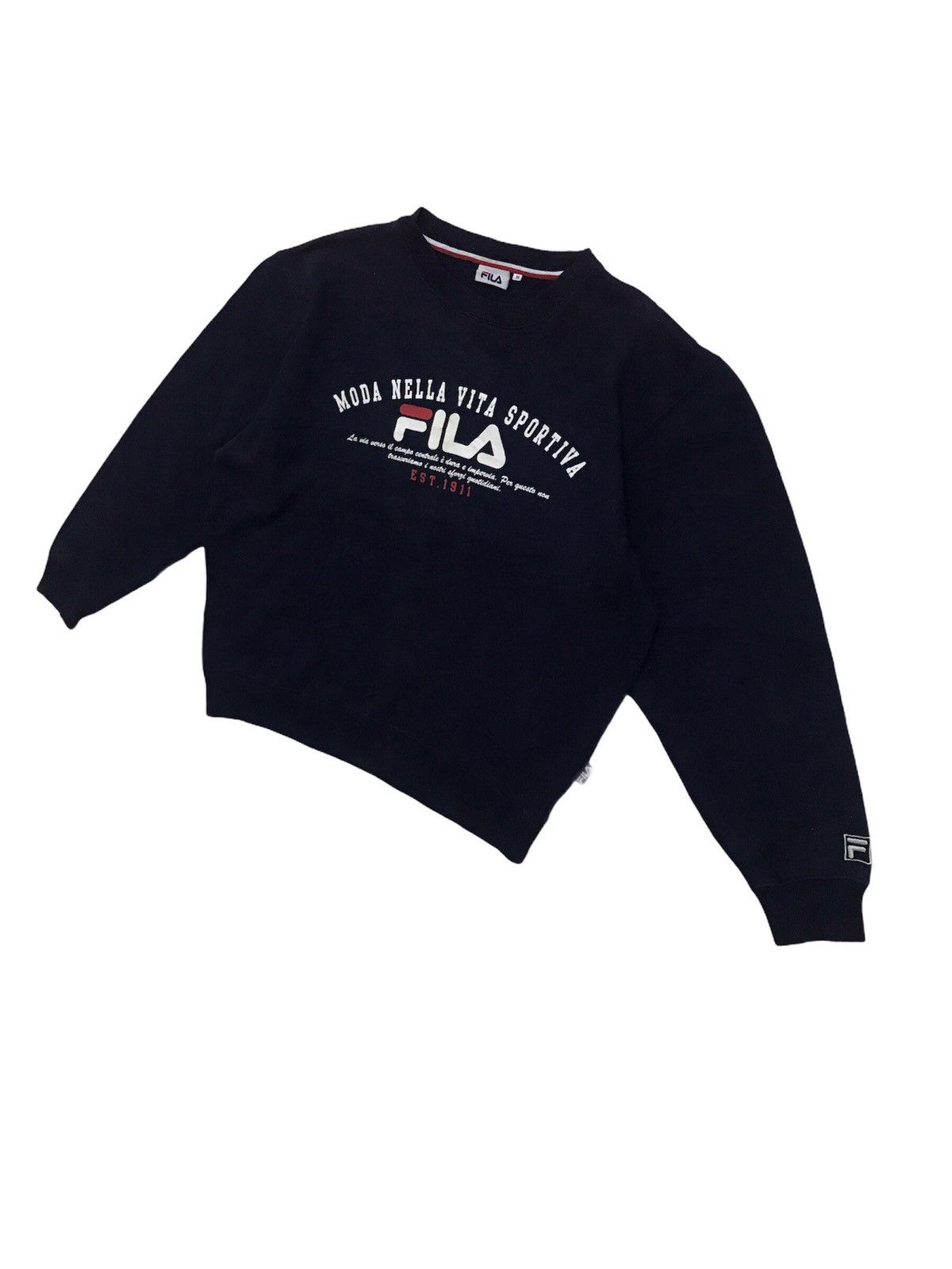Fila × Vintage Vintage Fila Sportiva Sweatshirt Streetwear Rare Size US M / EU 48-50 / 2 - 2 Thumbnail