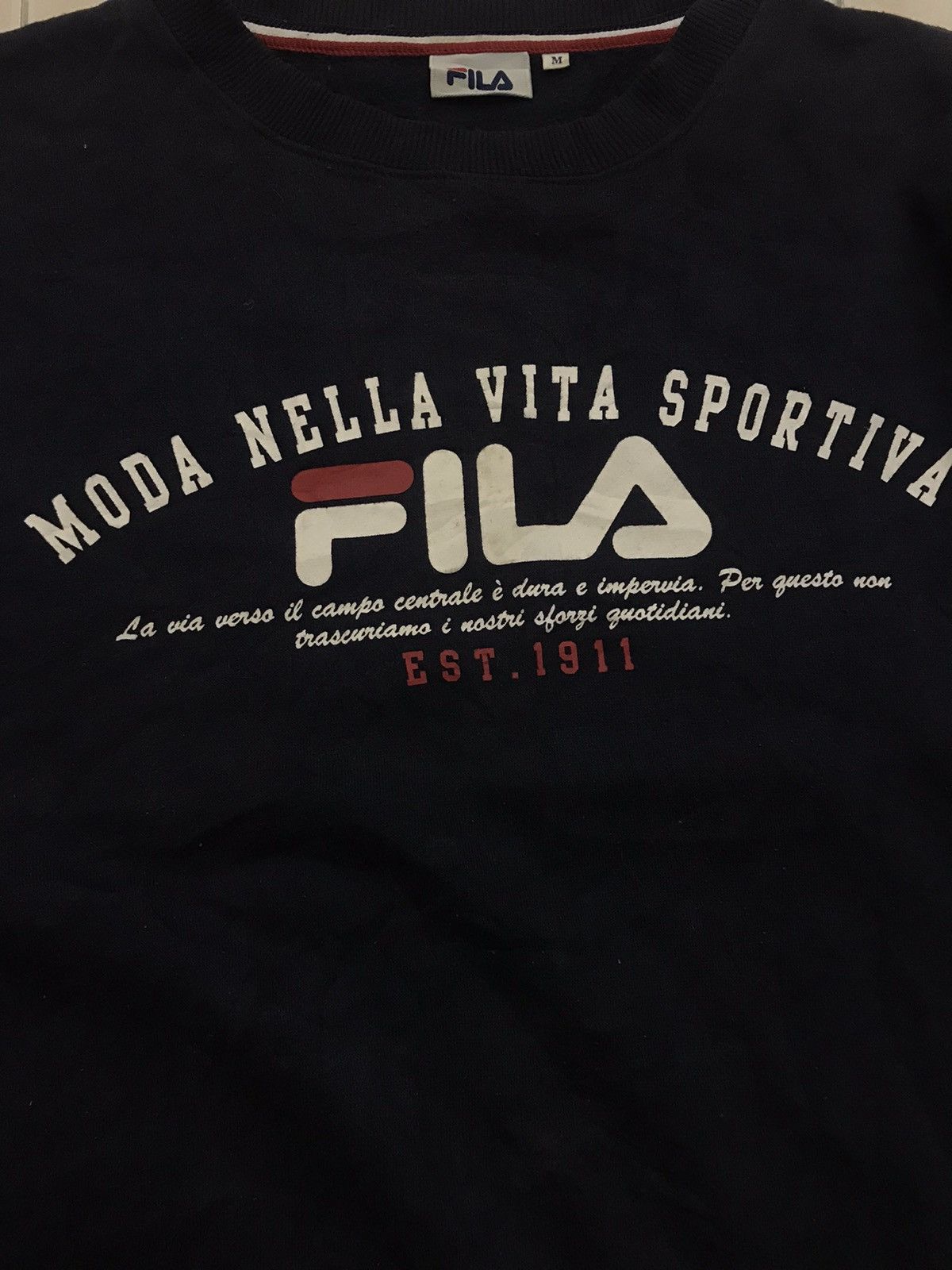 Fila × Vintage Vintage Fila Sportiva Sweatshirt Streetwear Rare Size US M / EU 48-50 / 2 - 4 Thumbnail