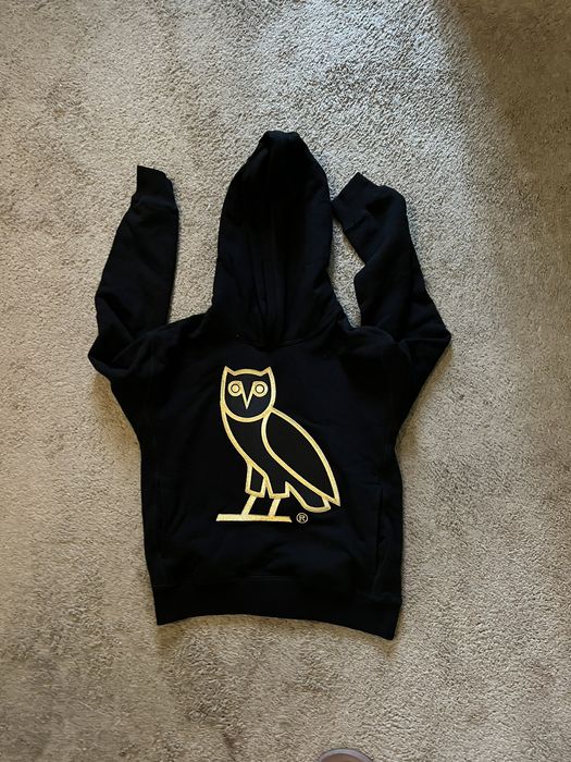 Ovo hoodie black and gold hot sale