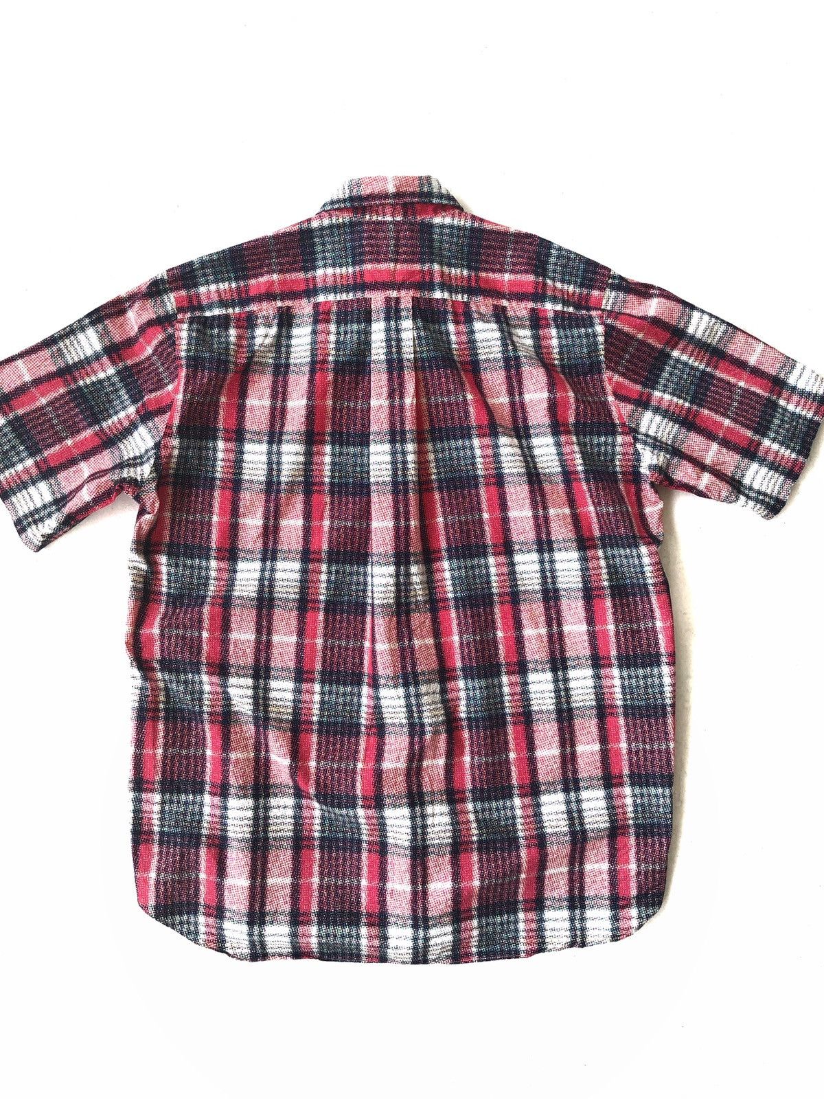 Comme des Garcons Homme SS02 CdG Homme Shadow Plaid Flannel B/D Shirt Size US L / EU 52-54 / 3 - 4 Thumbnail