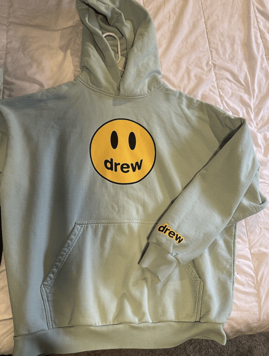 Drew House Drew House Deconstructed Mascot Hoodie Baby Blue | Grailed