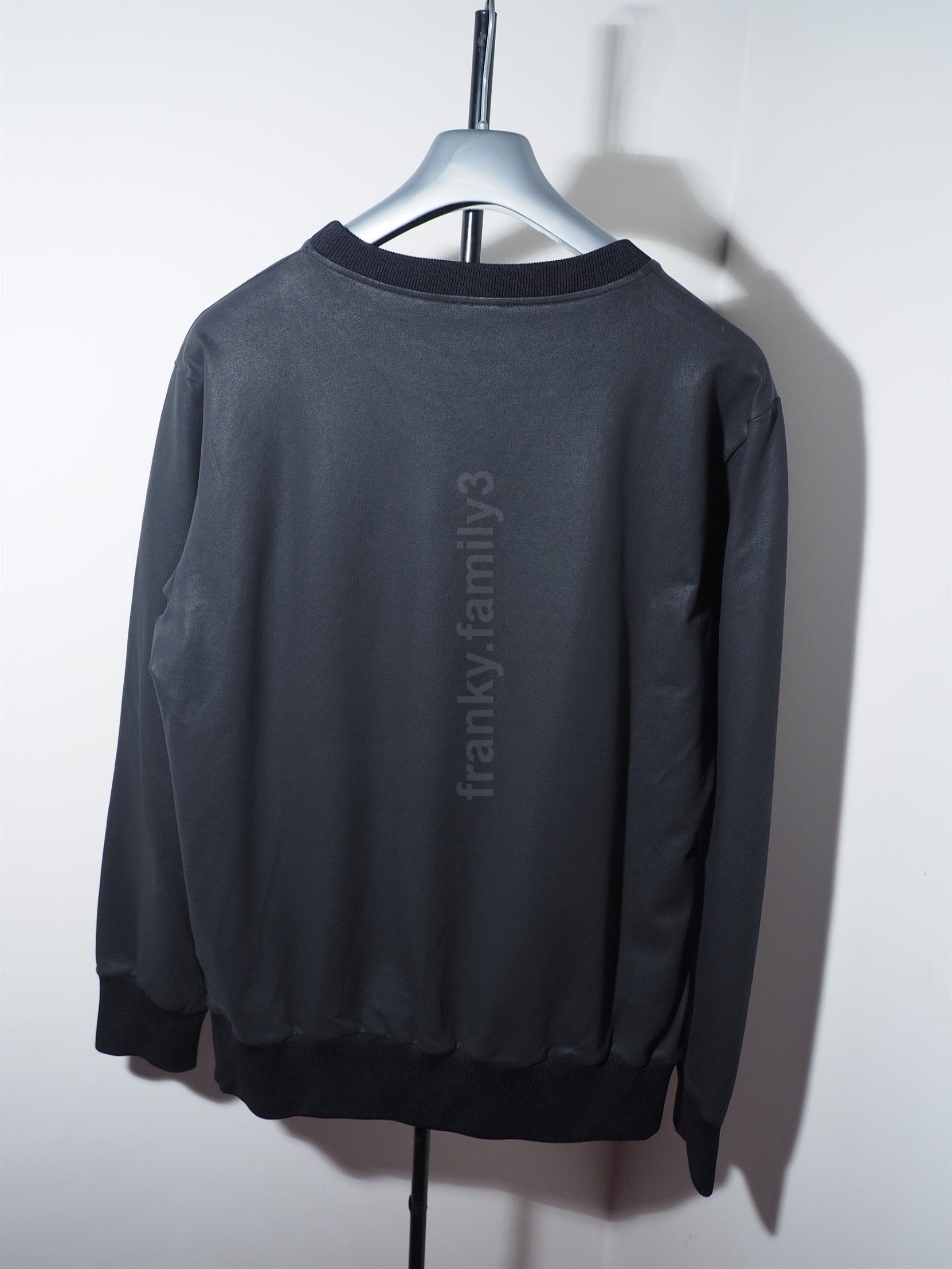 Vivienne Westwood black cotton waxed Orb Logo Jumper vivienne westwood Size US XL / EU 56 / 4 - 12 Thumbnail