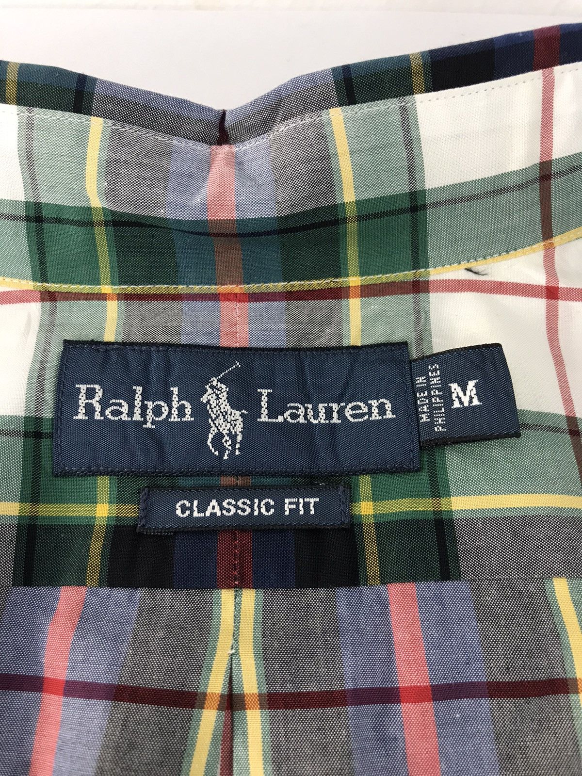 Polo Ralph Lauren Ralph Lauren Classic Checkered Button Down K418j Size US XL / EU 56 / 4 - 6 Thumbnail