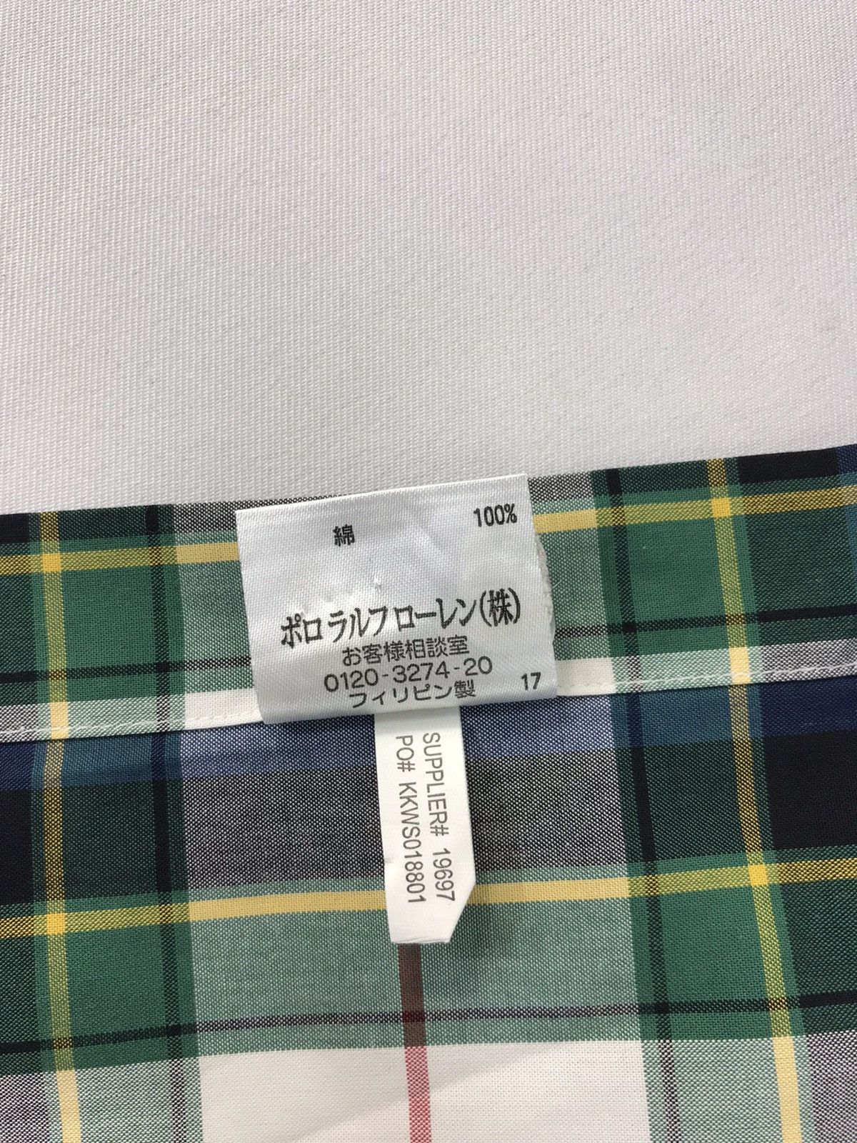 Polo Ralph Lauren Ralph Lauren Classic Checkered Button Down K418j Size US XL / EU 56 / 4 - 9 Thumbnail