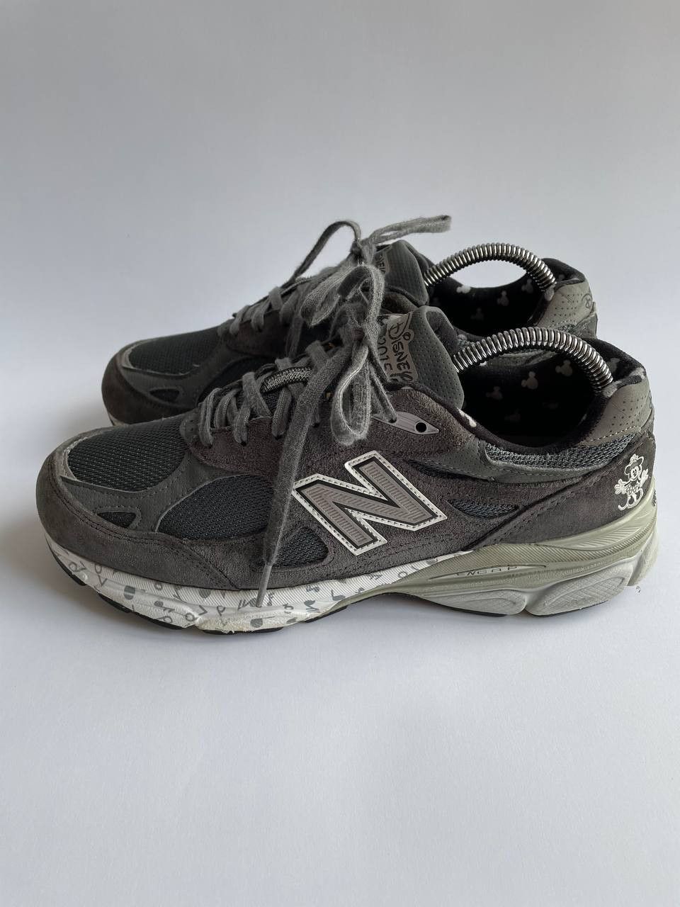 New Balance Mickey Mouse x New Balance 990v3 Grey Suede 990 992 Grailed