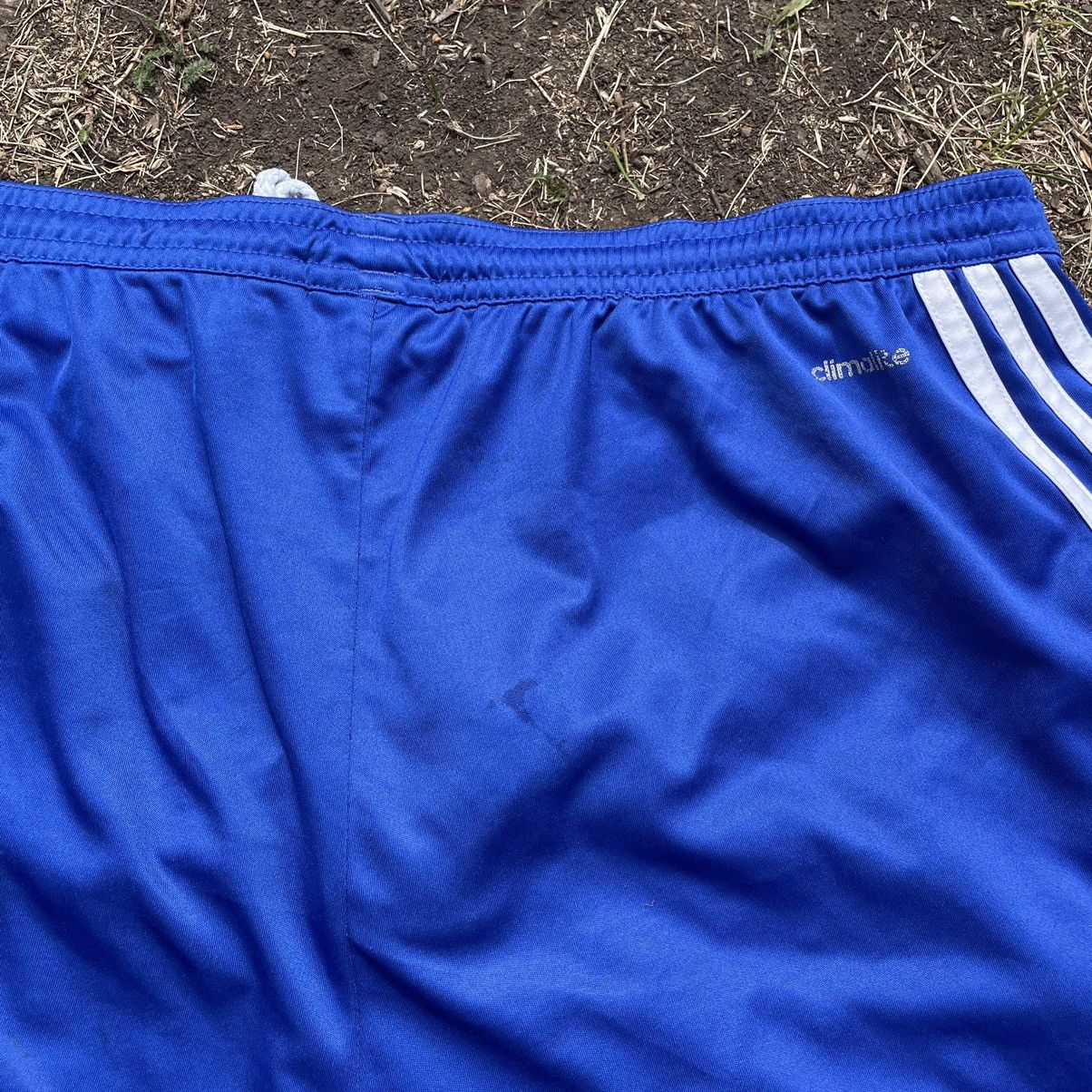 Vintage Vintage 90s Adidas Blue Nylon Baggy Shorts Streetwear 36 Size US 36 / EU 52 - 7 Thumbnail