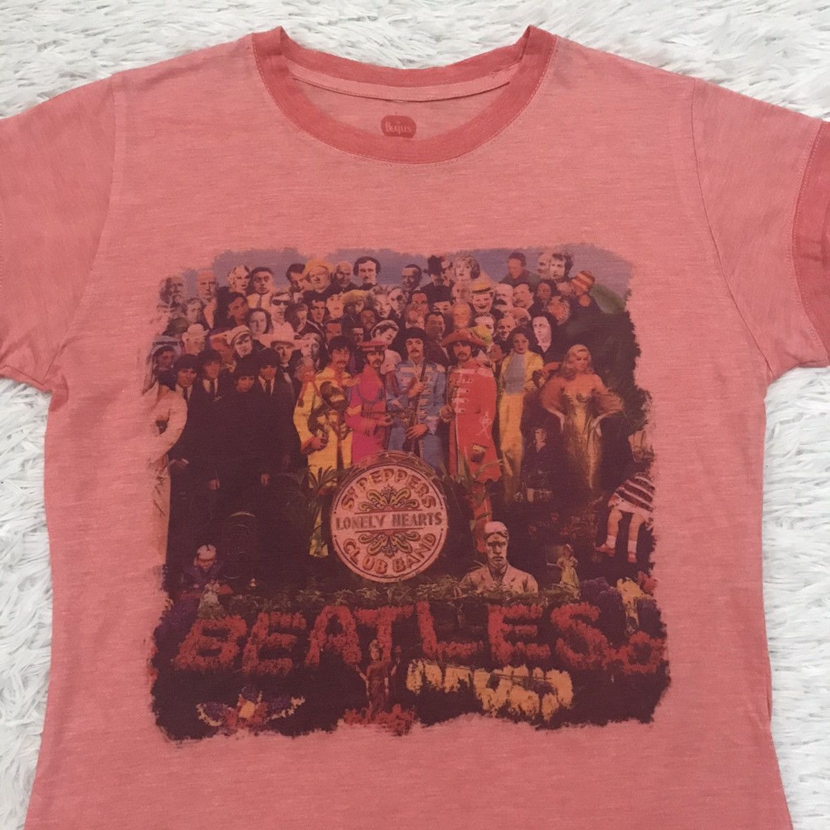 Band Tees × Vintage Vtg The Beatles 2008 Tee Size US L / EU 52-54 / 3 - 3 Thumbnail