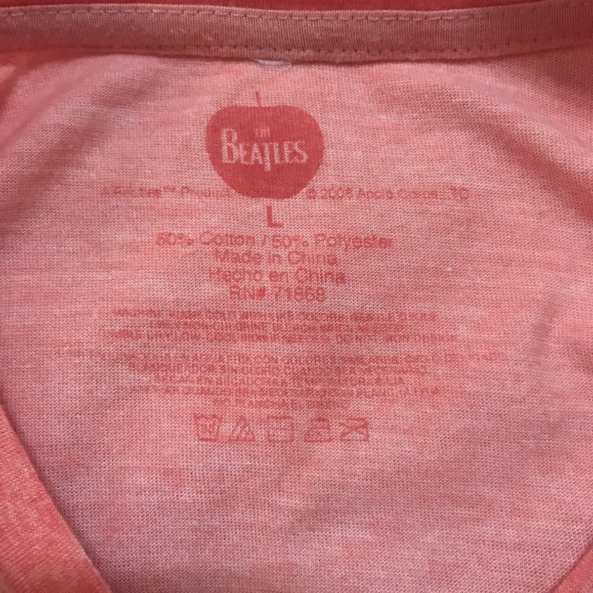 Band Tees × Vintage Vtg The Beatles 2008 Tee Size US L / EU 52-54 / 3 - 5 Thumbnail