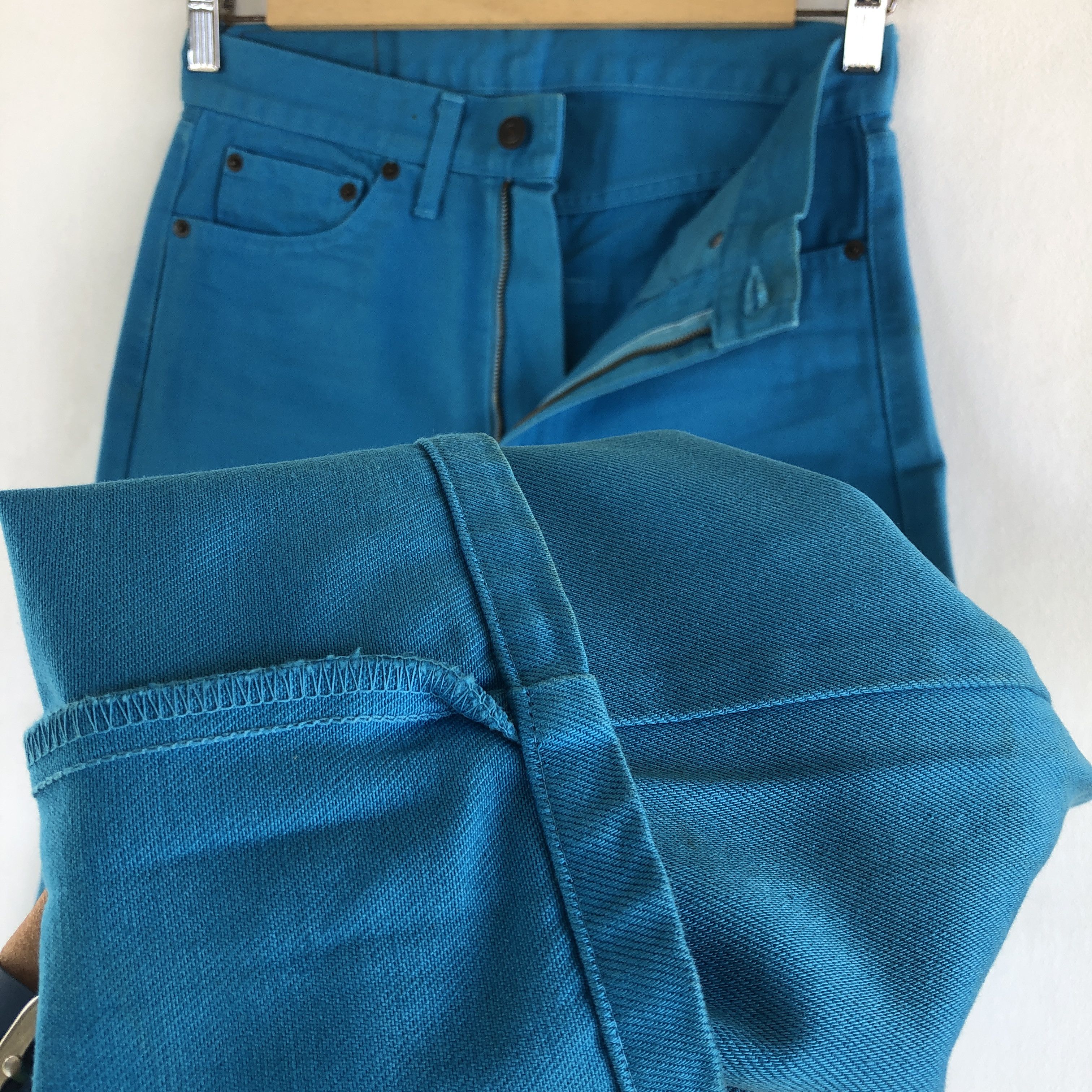 SHIPS Ships Japan Jeans Japanese Blue Turquoise Ship Denim Pants Size 28" / US 6 / IT 42 - 8 Thumbnail