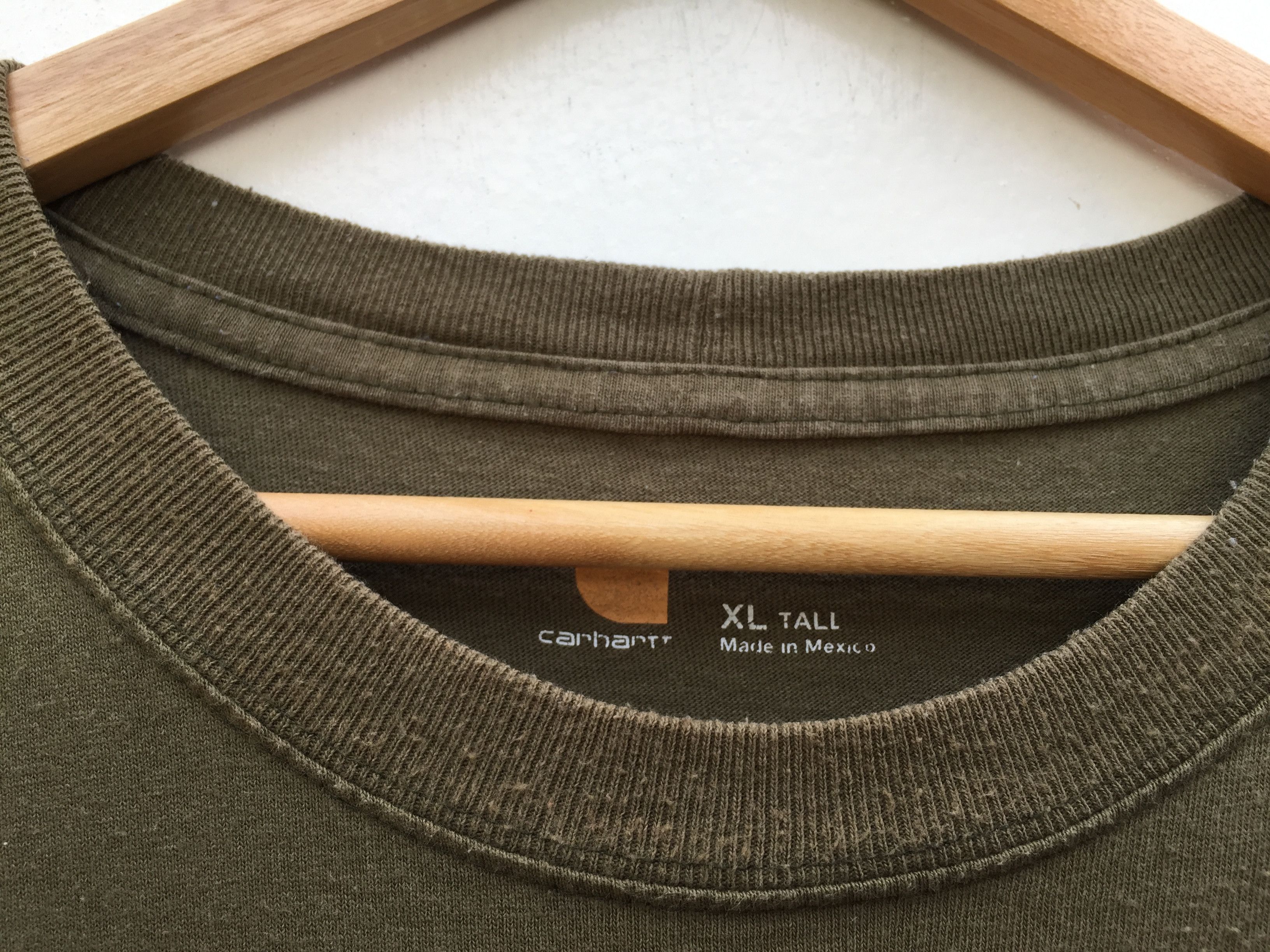 Carhartt Vintage Carhartt pocket t shirt green Size US XL / EU 56 / 4 - 7 Thumbnail