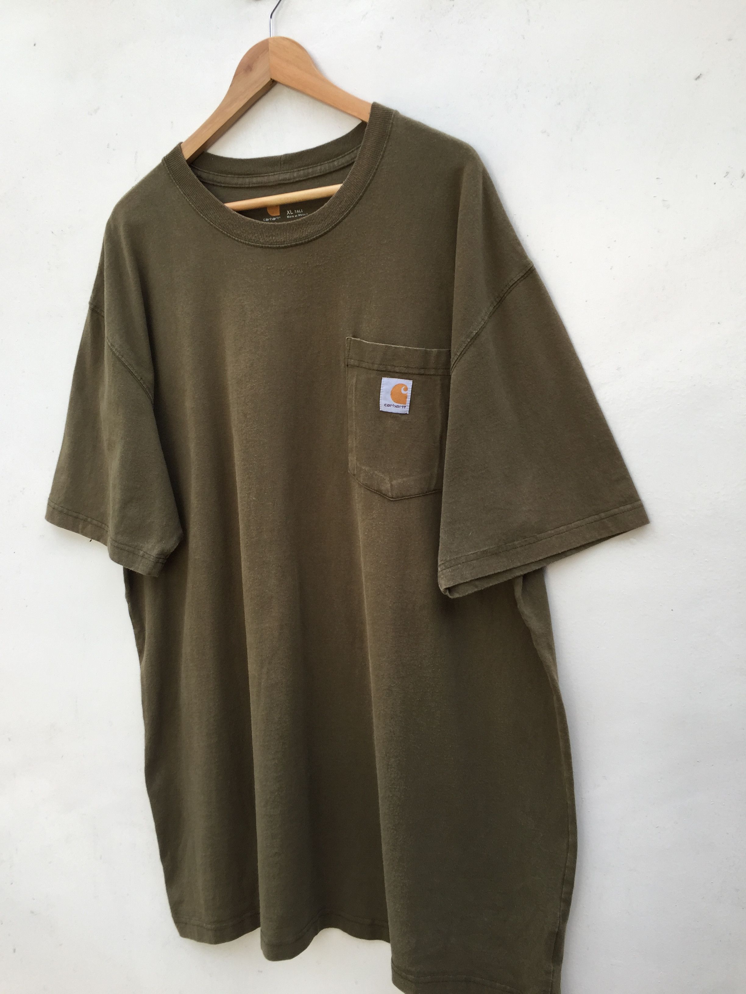 Carhartt Vintage Carhartt pocket t shirt green Size US XL / EU 56 / 4 - 4 Thumbnail