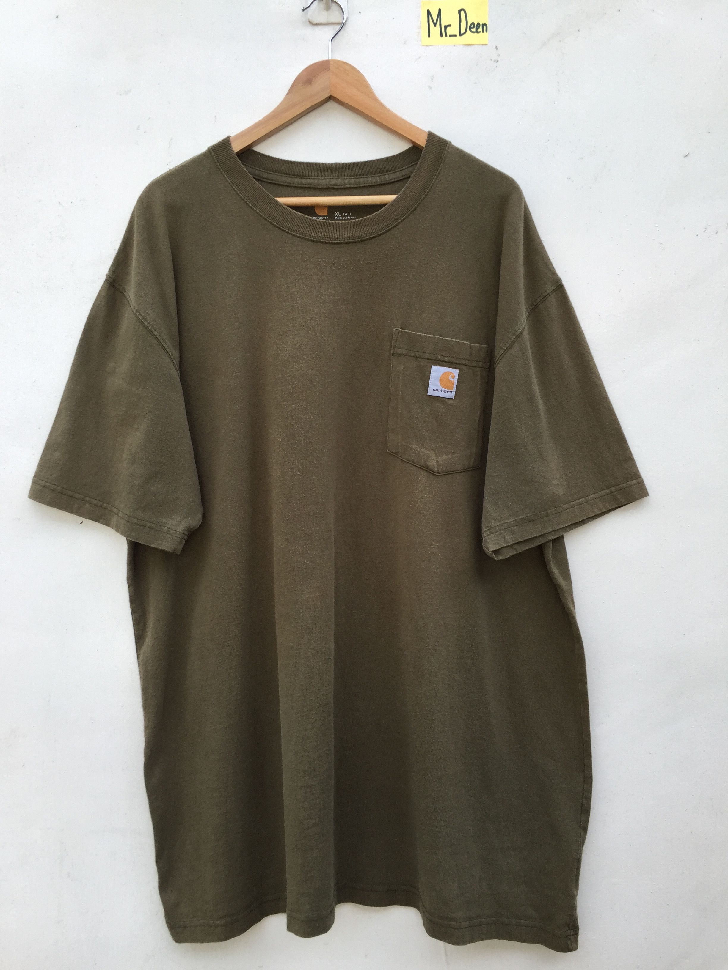 Carhartt Vintage Carhartt pocket t shirt green Size US XL / EU 56 / 4 - 2 Thumbnail