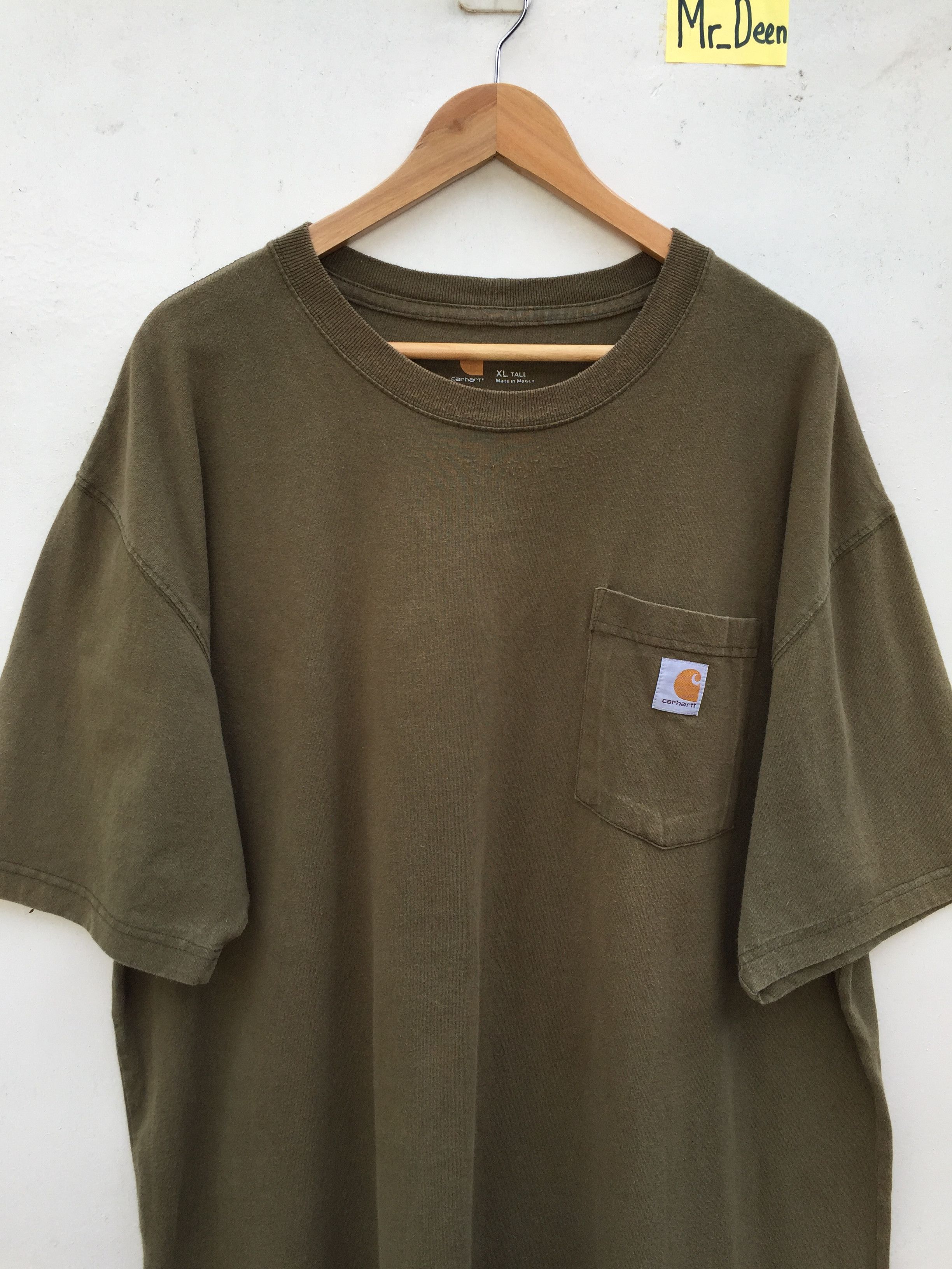 Carhartt Vintage Carhartt pocket t shirt green Size US XL / EU 56 / 4 - 5 Thumbnail