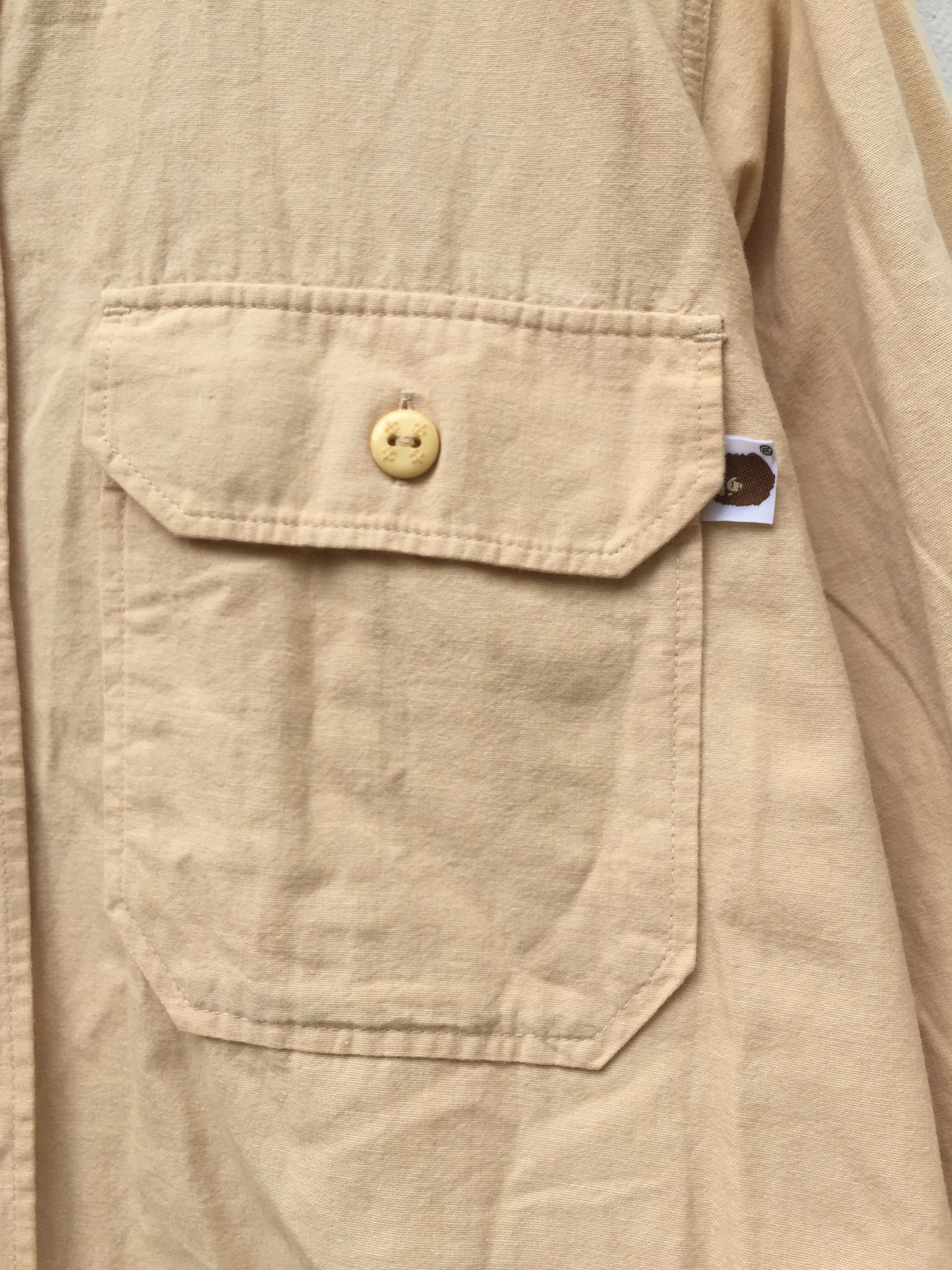 Bape Button Up Shirt Size US L / EU 52-54 / 3 - 7 Thumbnail