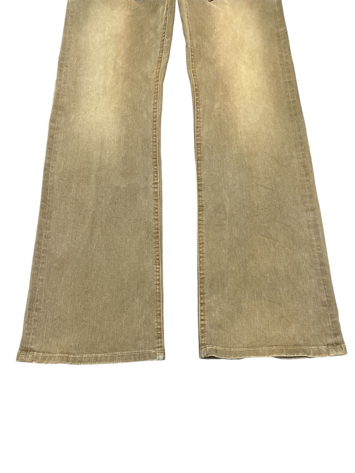 Japanese Brand FLARED💥BLUE WAY DISTRESSED DENIM PANT Size US 32 / EU 48 - 3 Thumbnail