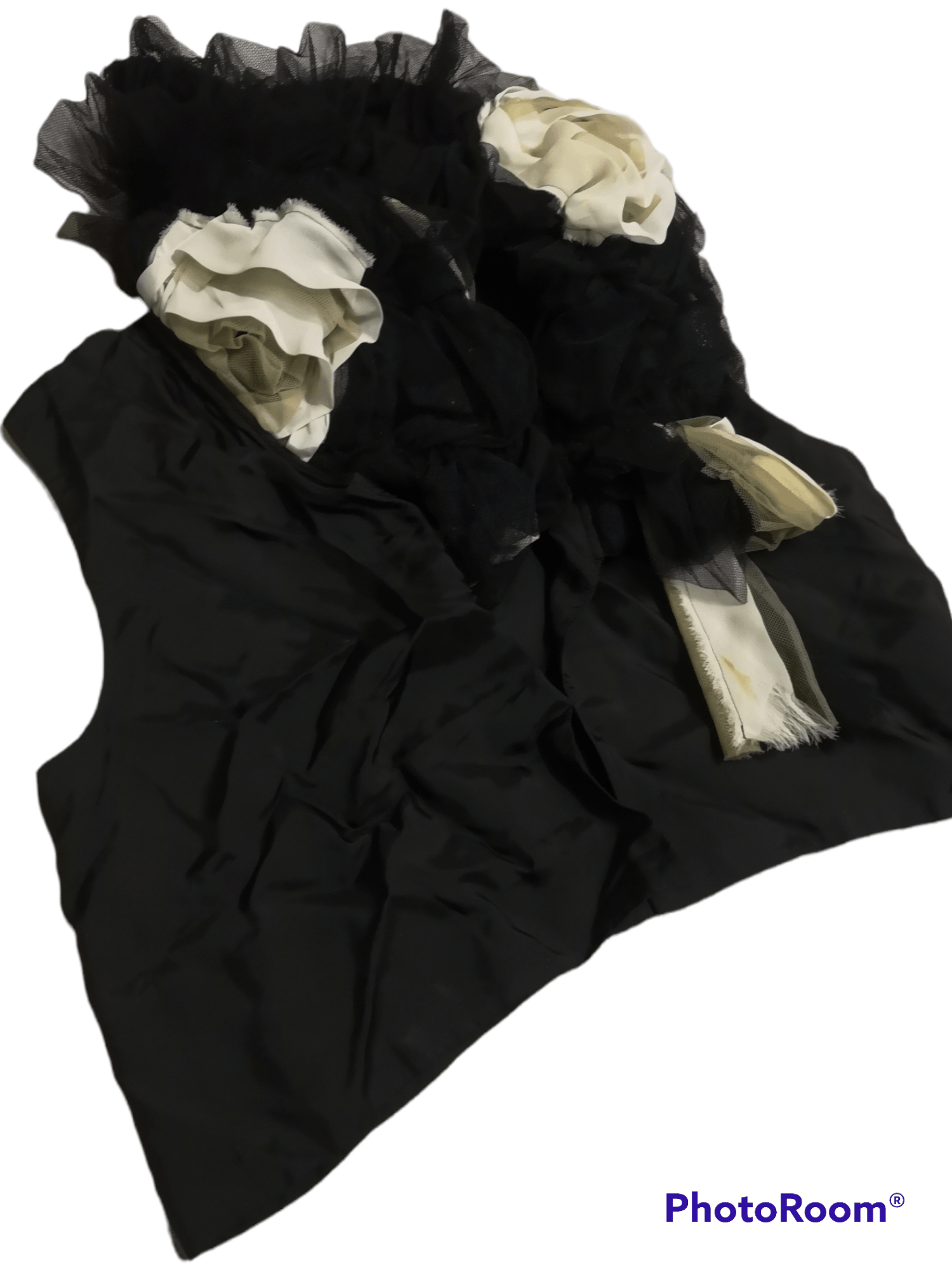 CDG by Comme des Garcons × Comme des Garcons Robe De Chambre Comme Des Garçons Rosette Black Vest Size US M / EU 48-50 / 2 - 3 Thumbnail