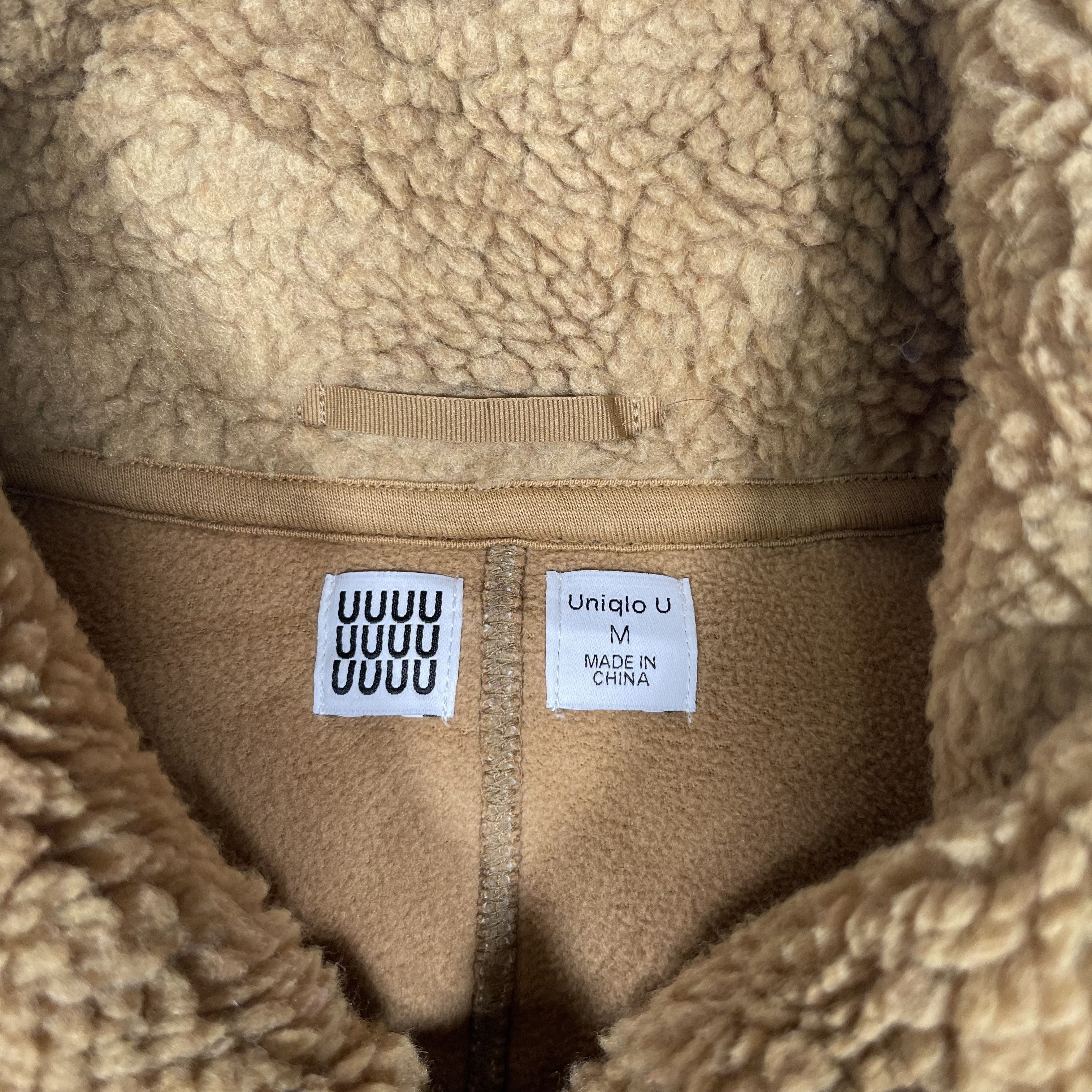 Uniqlo Uniqlo U Fleece Sherpa Deep Pile Jacket Size US M / EU 48-50 / 2 - 5 Thumbnail