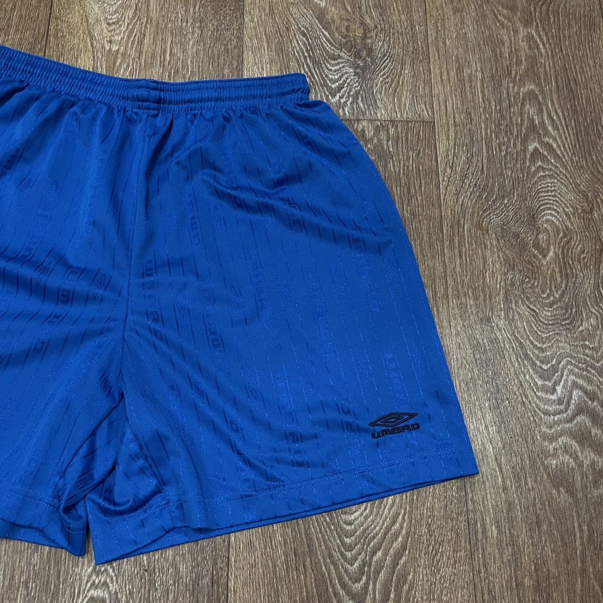 Vintage Vintage Y2K Umbro Logo Shorts Streetwear Skate Blue Faded 34 Size US 34 / EU 50 - 3 Thumbnail